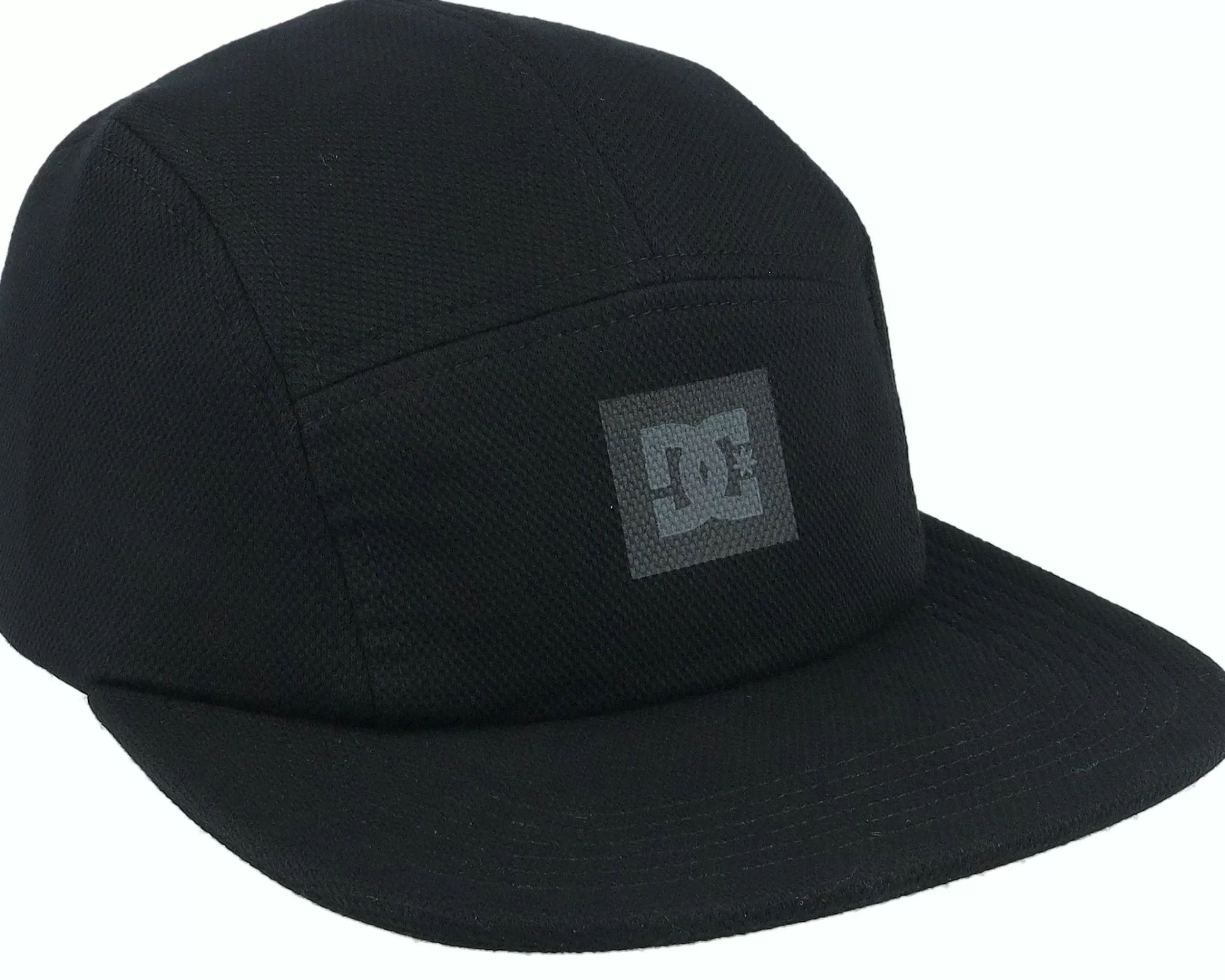 DC Full Sign Black 5-Panel - -Unisex 5-Panel