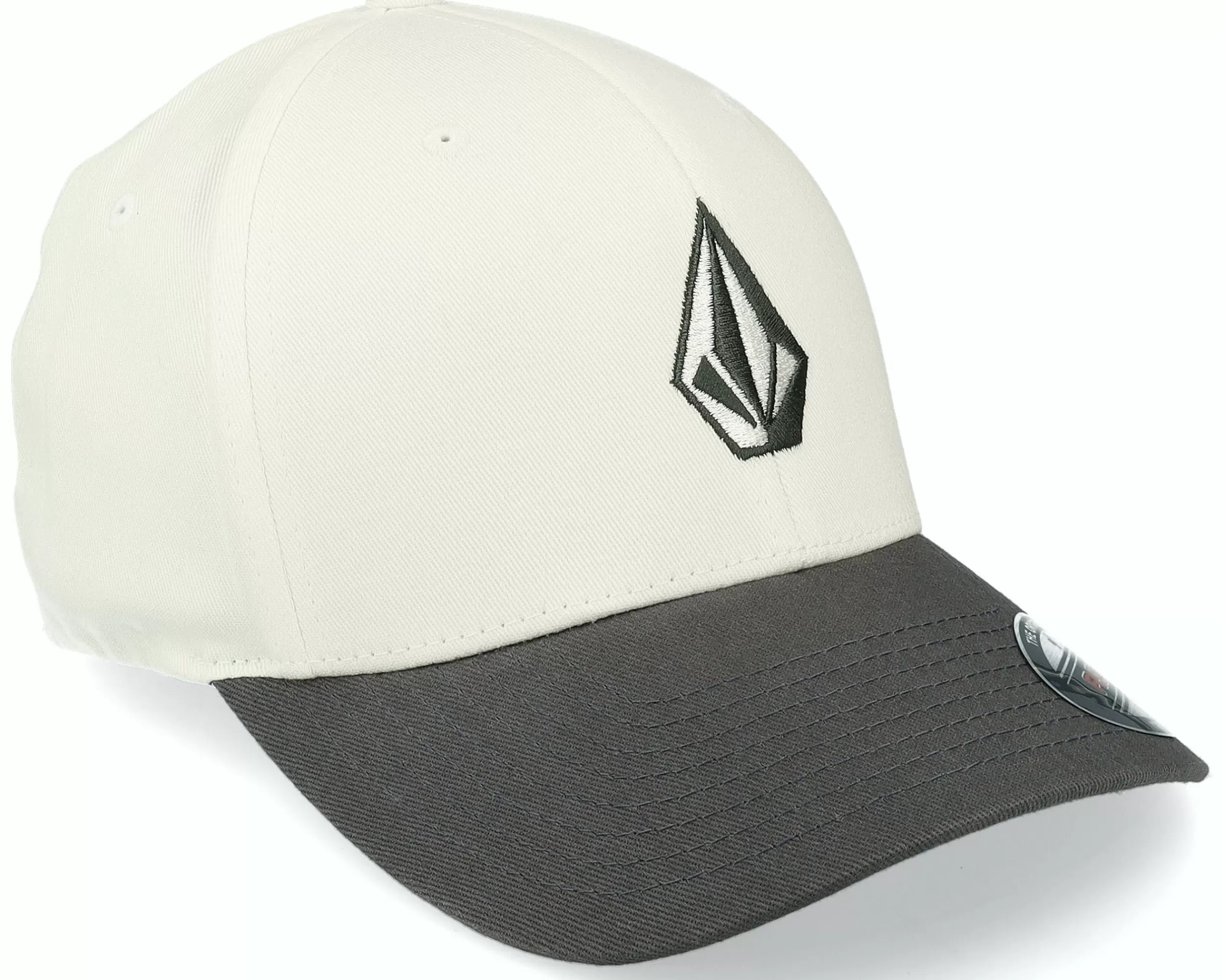 Volcom Full Stone Hat Dirty White Flexfit - -Unisex Flexfit