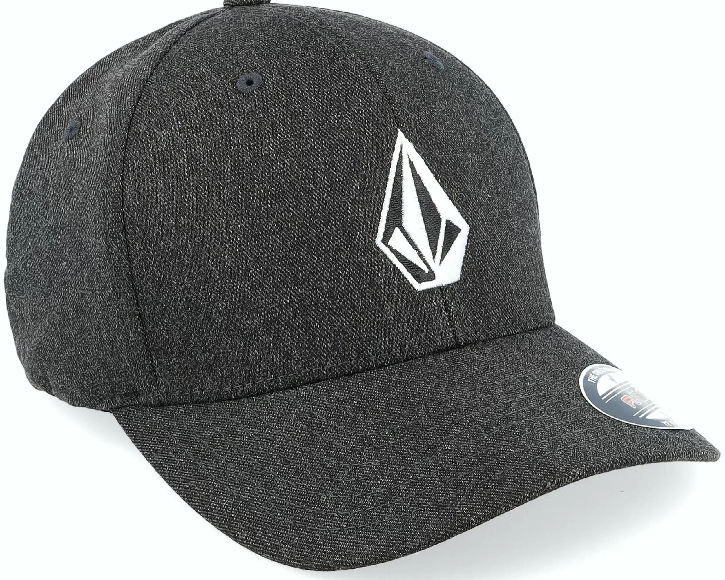 Volcom Full Stone Hthr Charcoal Heather Flexfit - -Unisex Flexfit