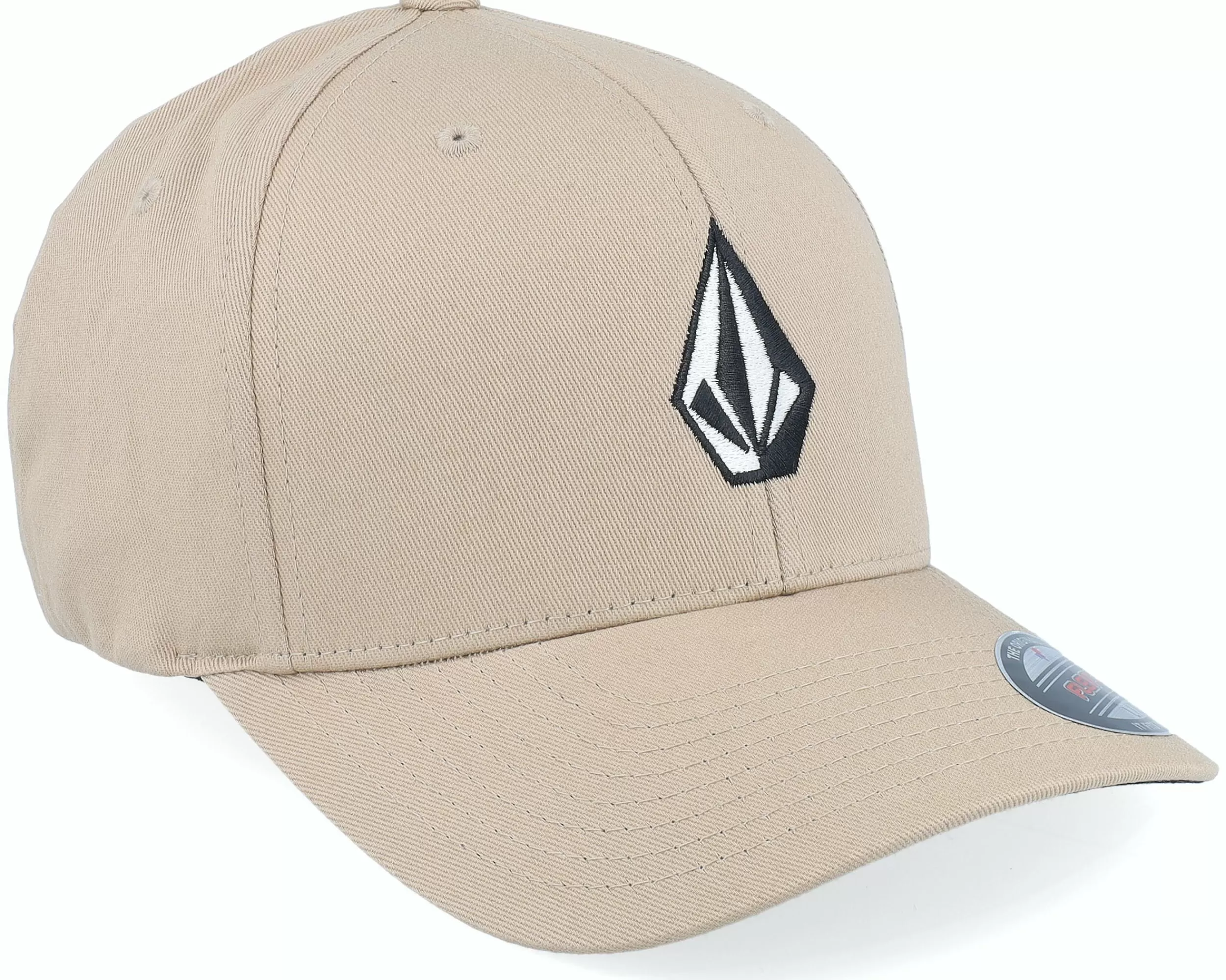 Volcom Full Stone Khaki Flexfit - -Unisex Flexfit