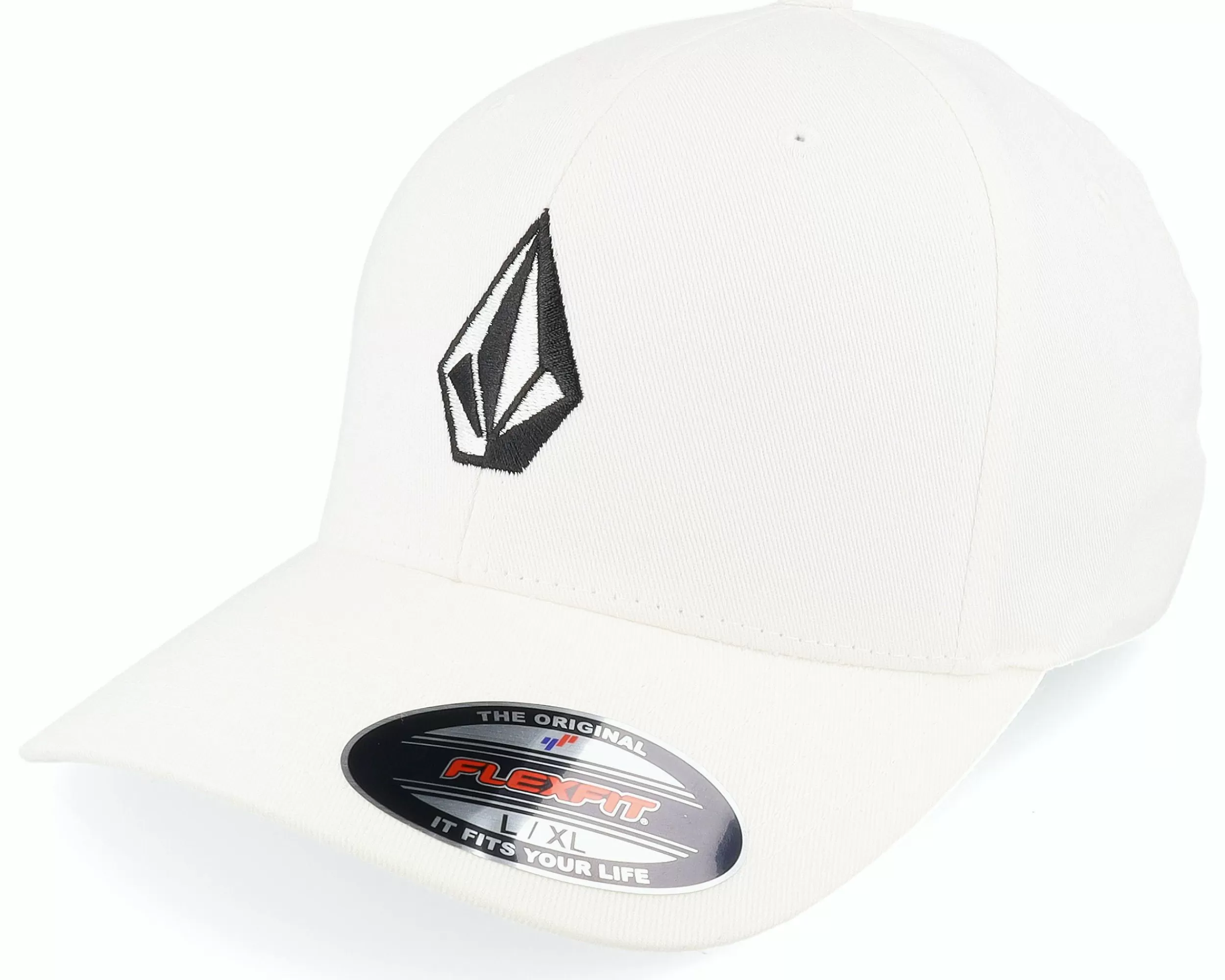 Volcom Full Stone White Flexfit - -Unisex Flexfit