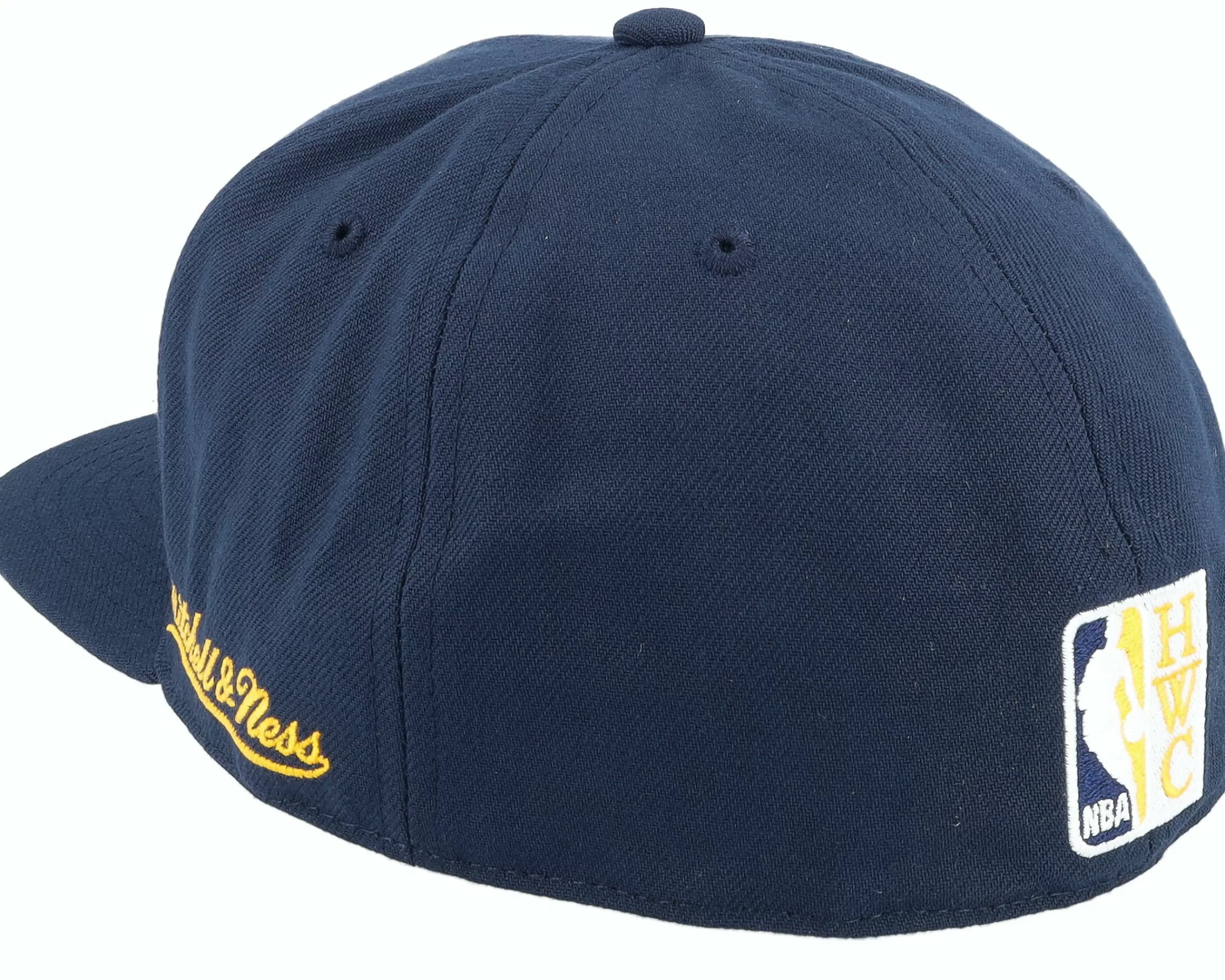 Mitchell & Ness Golden State Warriors Logo History Hwc Blue Fitted - -Unisex Fitted