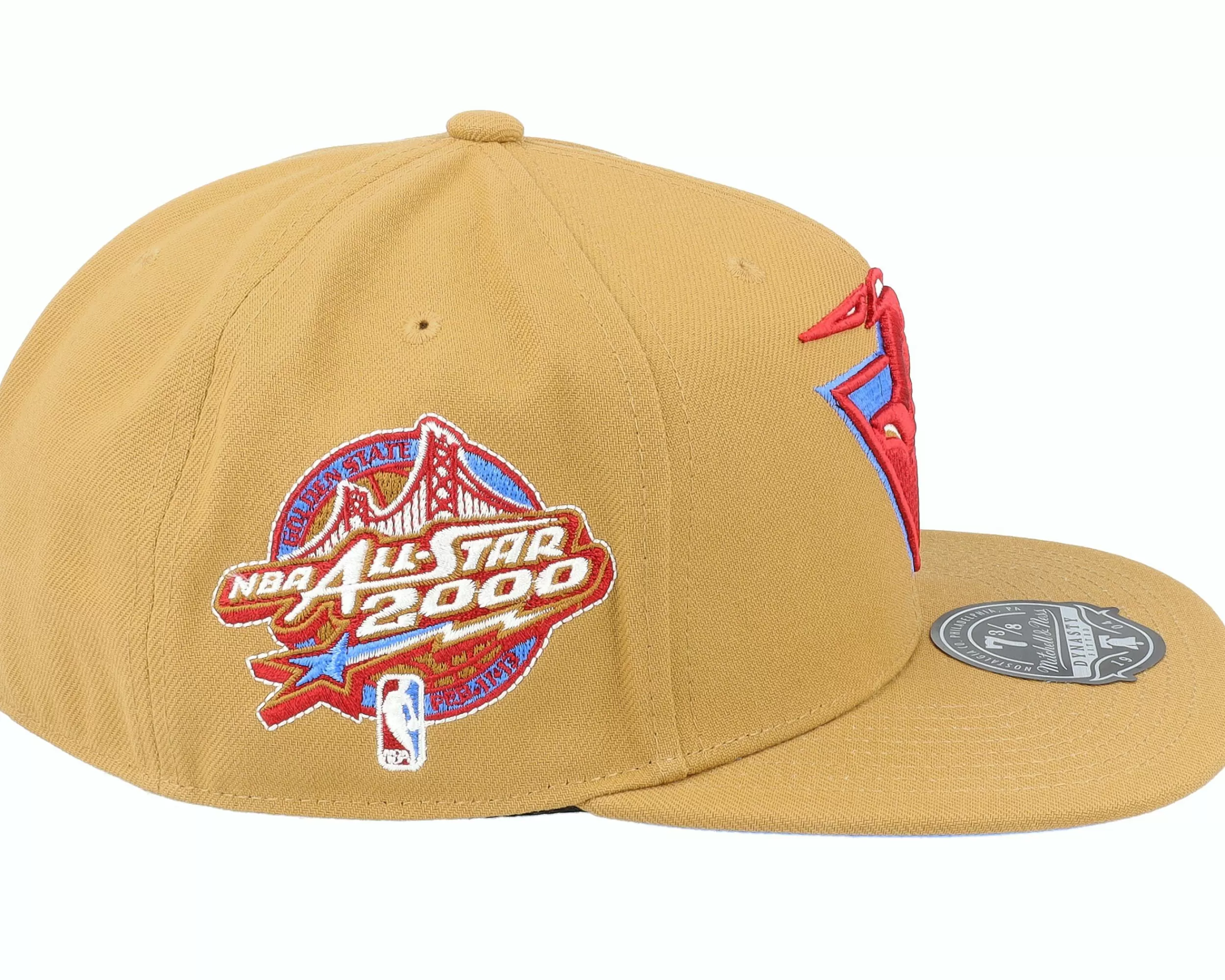 Mitchell & Ness Golden State Warriors Sand And Sky Fitted Tan Fitted - -Unisex Fitted