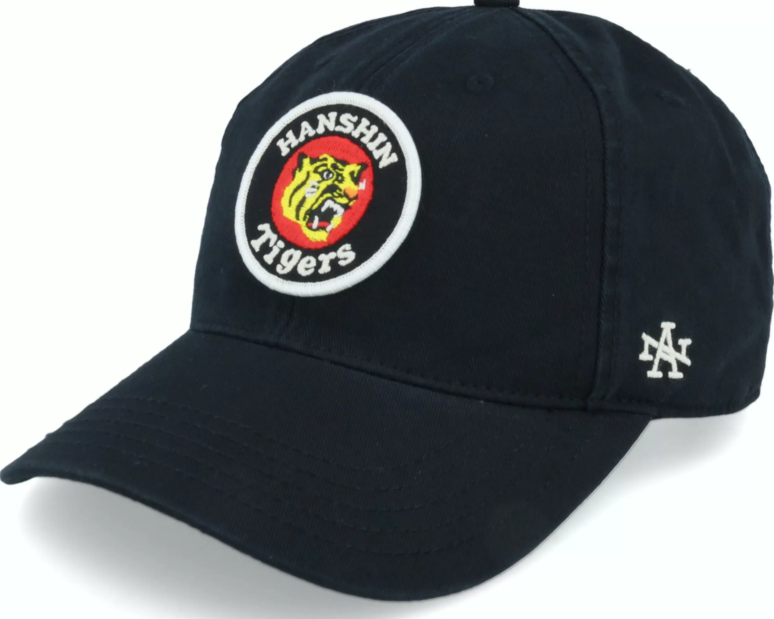 American Needle Hanshin Tigers Hepcat Black Dad Cap - -Unisex Dad Cap