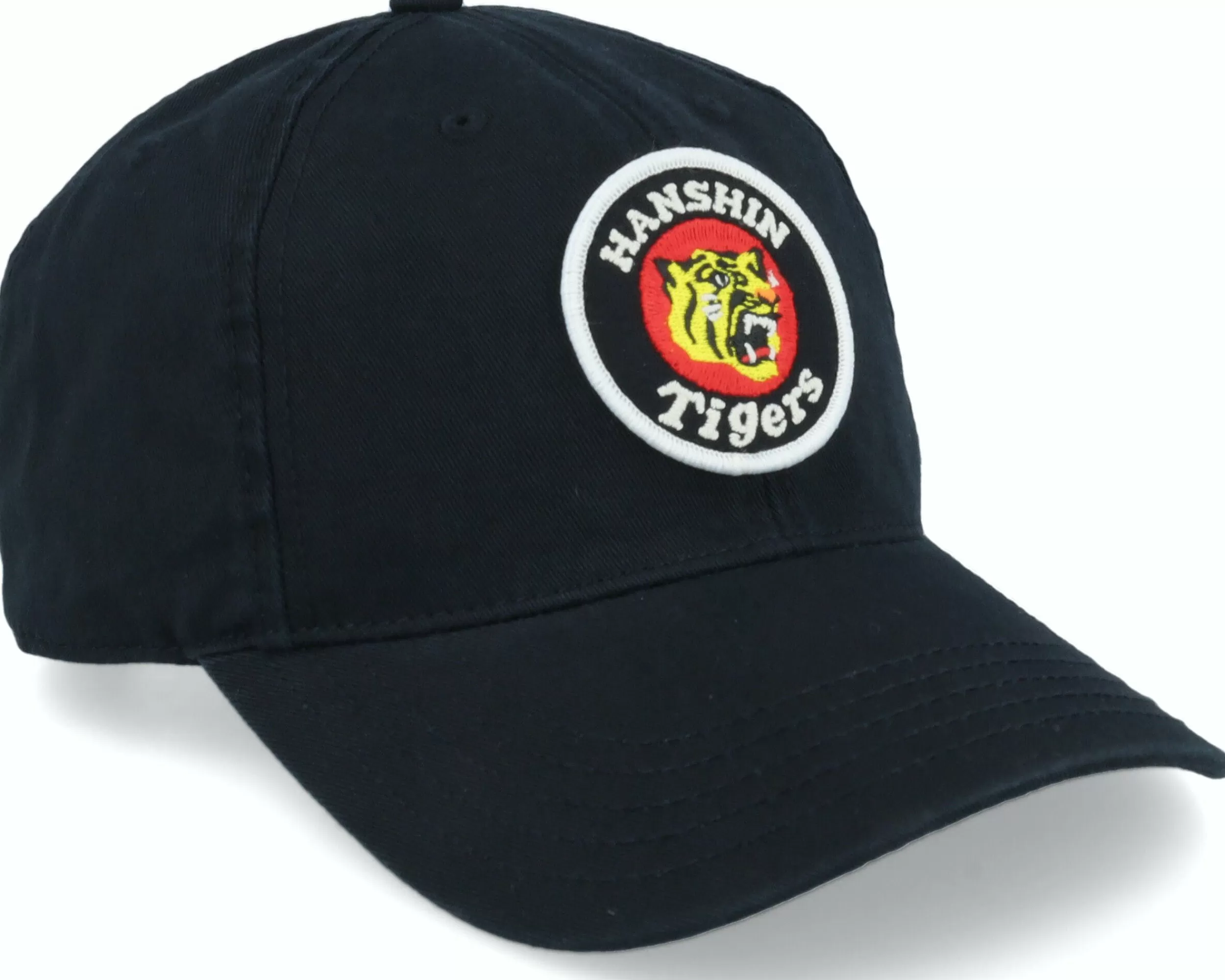 American Needle Hanshin Tigers Hepcat Black Dad Cap - -Unisex Dad Cap