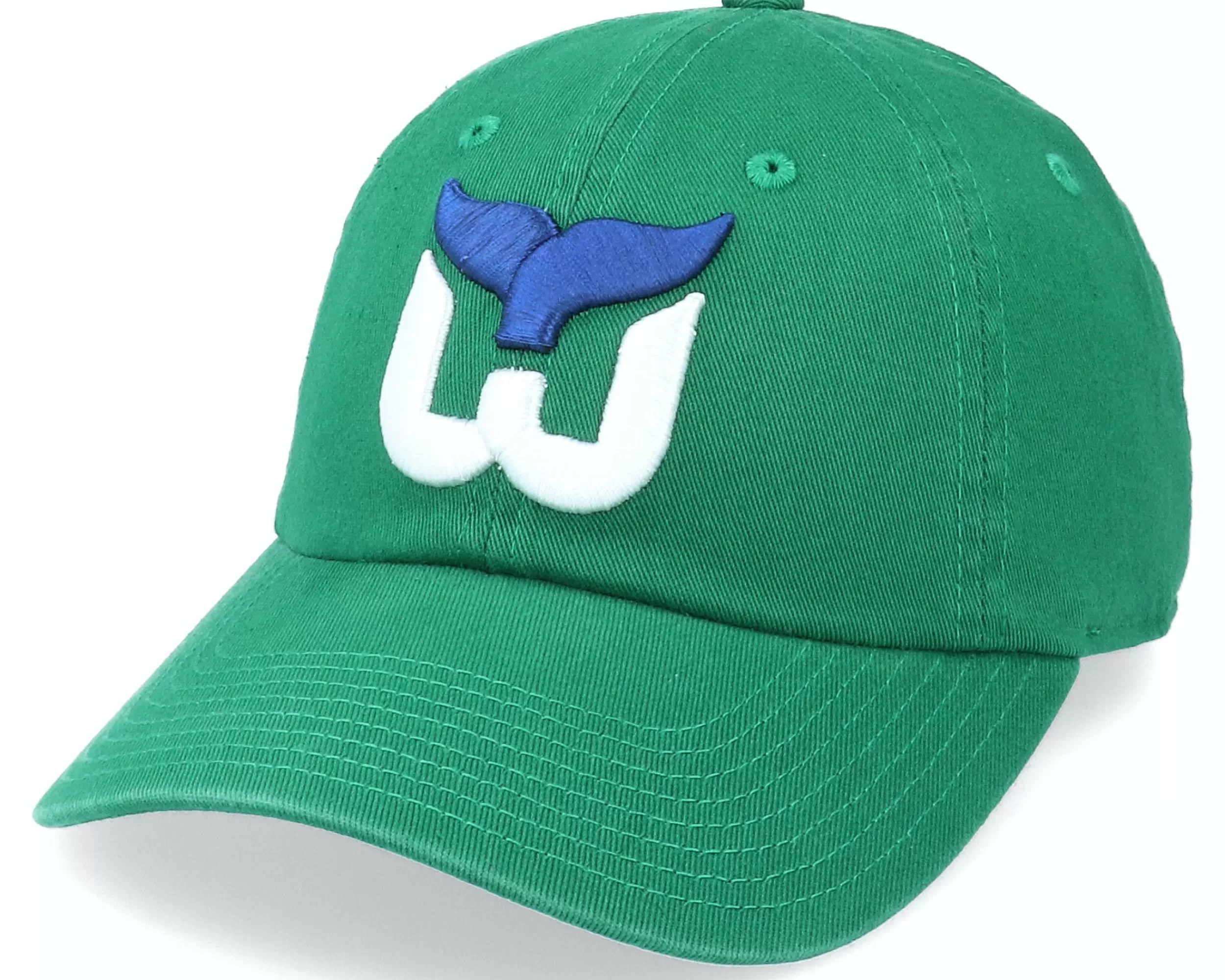 American Needle Harfort Whalers Blue Line Kelly Green Dad Cap - -Unisex Dad Cap