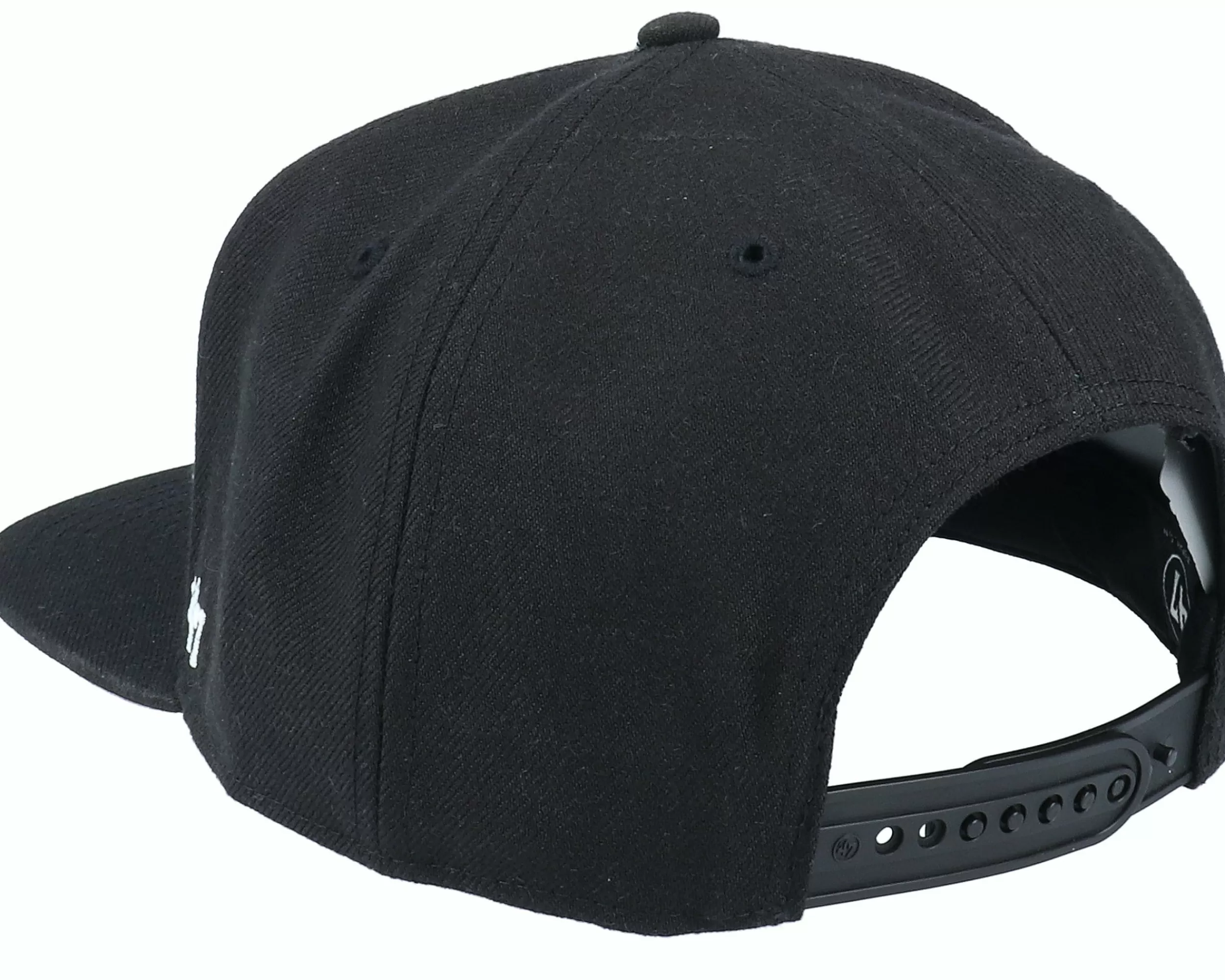 47 Brand Hatstore Exclusive X Anaheim Ducks Sure Shot Captain Black Snapback - -Unisex Snapback