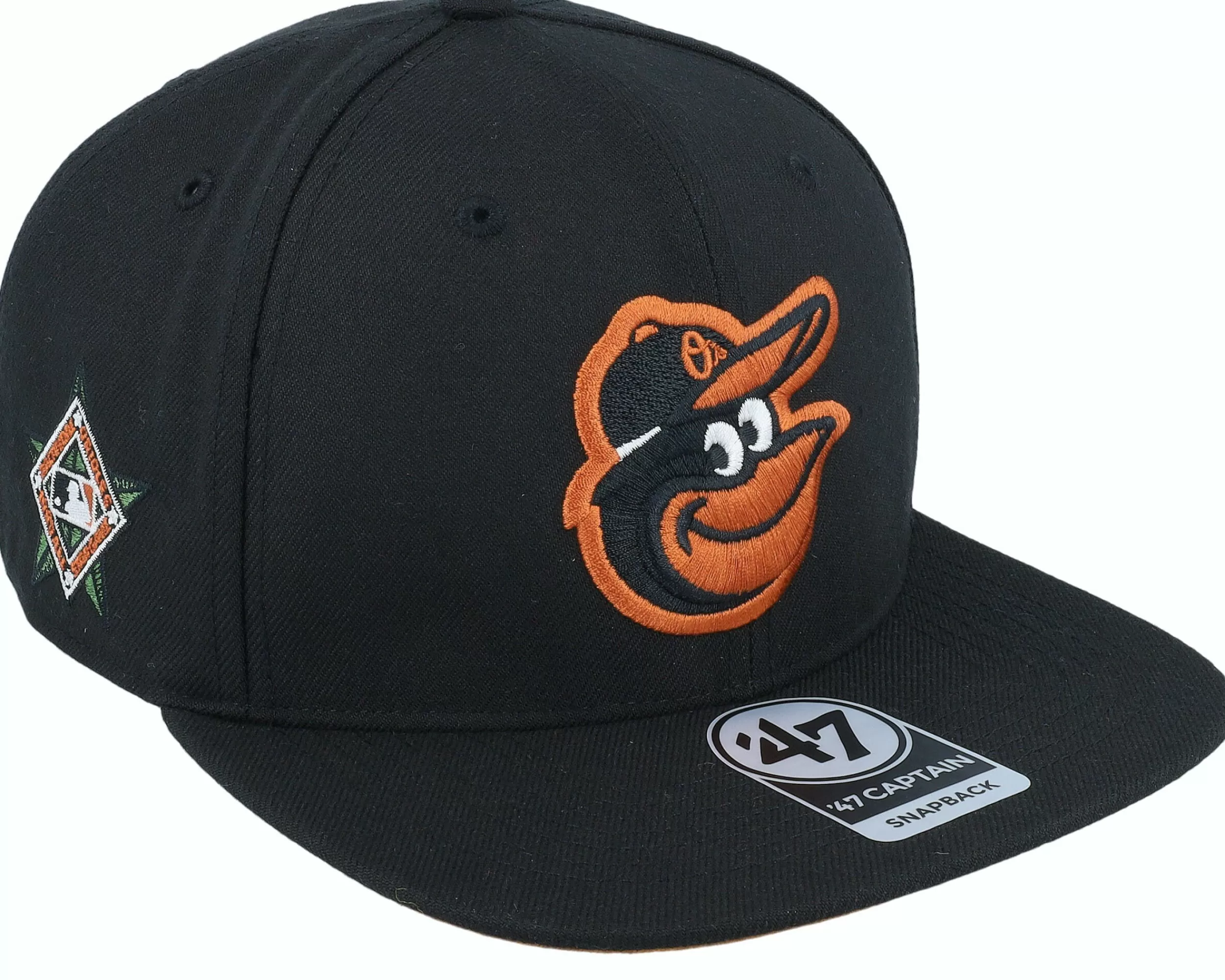 47 Brand Hatstore Exclusive X Baltimore Orioles Black Snapback - -Unisex Snapback