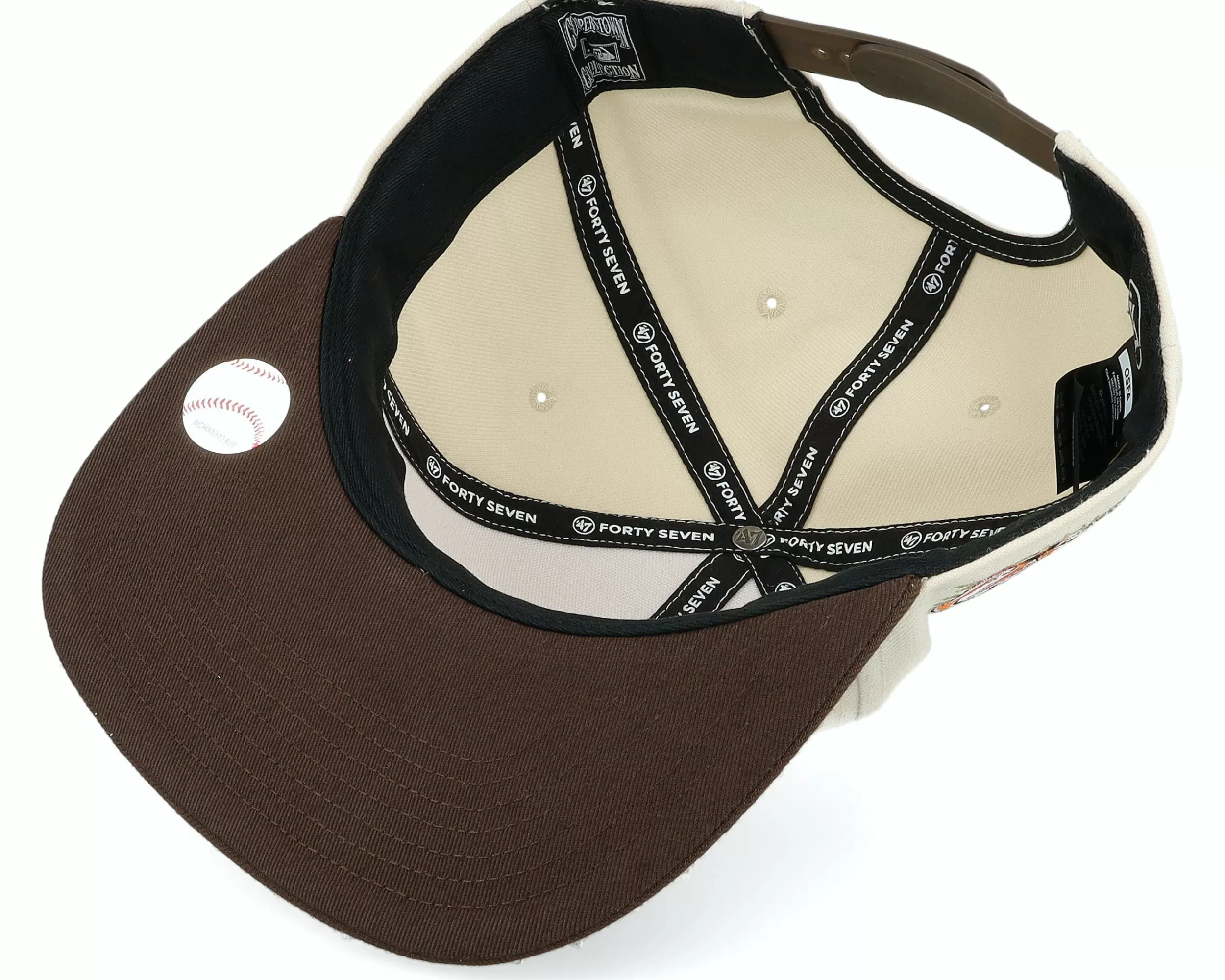 47 Brand Hatstore Exclusive X Baltimore Orioles Dual Natural/Brown Snapback - -Unisex Snapback