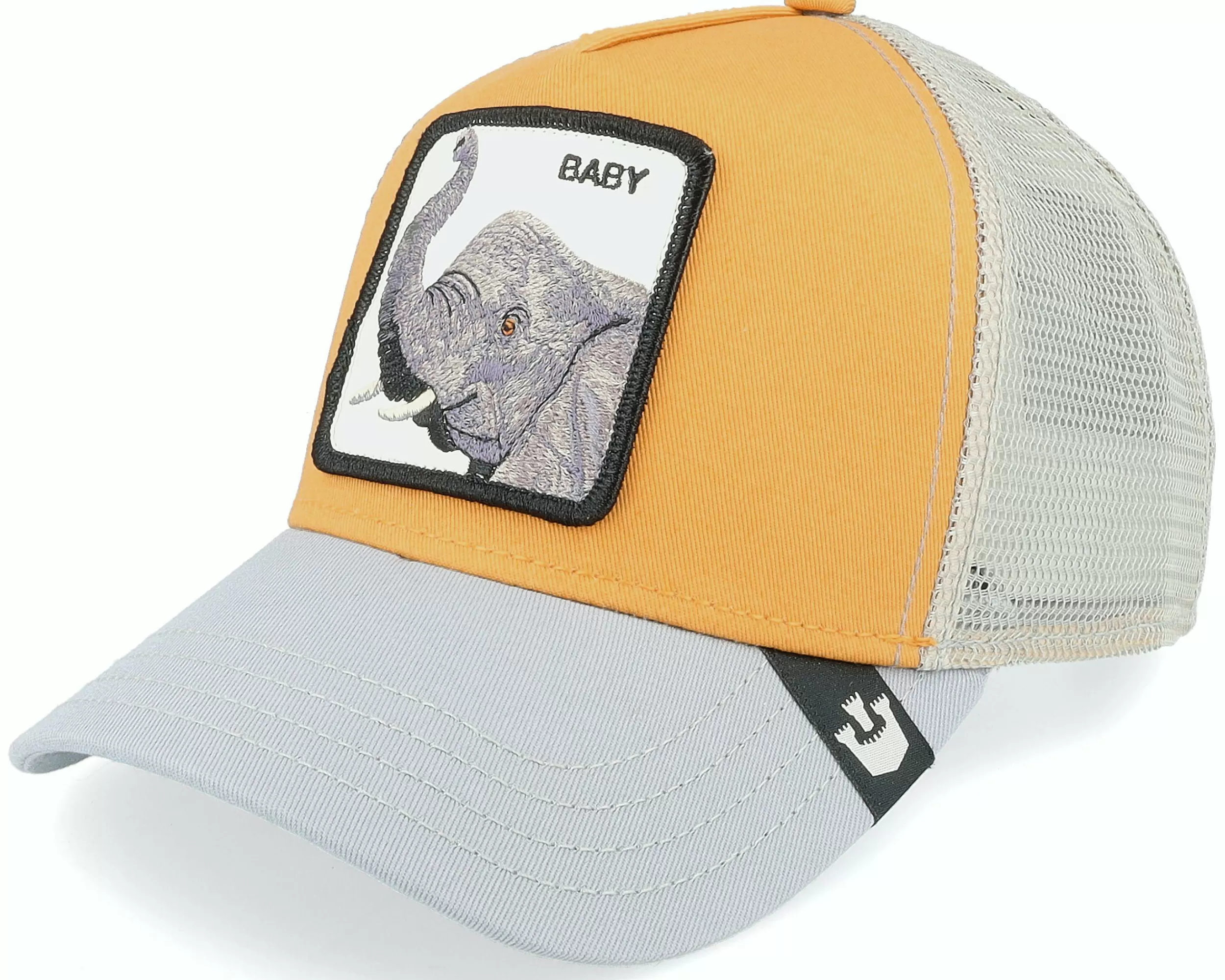Goorin Bros. Hatstore Exclusive X Big Baby Yellow/Grey Trucker - -Unisex Trucker