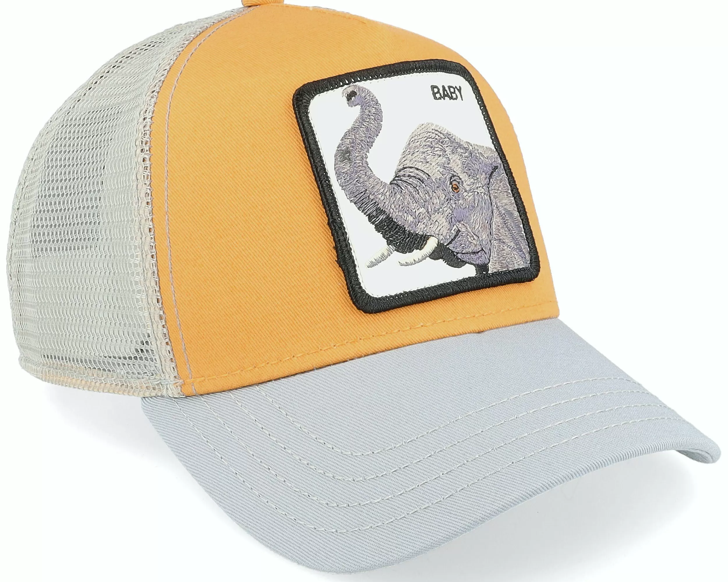 Goorin Bros. Hatstore Exclusive X Big Baby Yellow/Grey Trucker - -Unisex Trucker