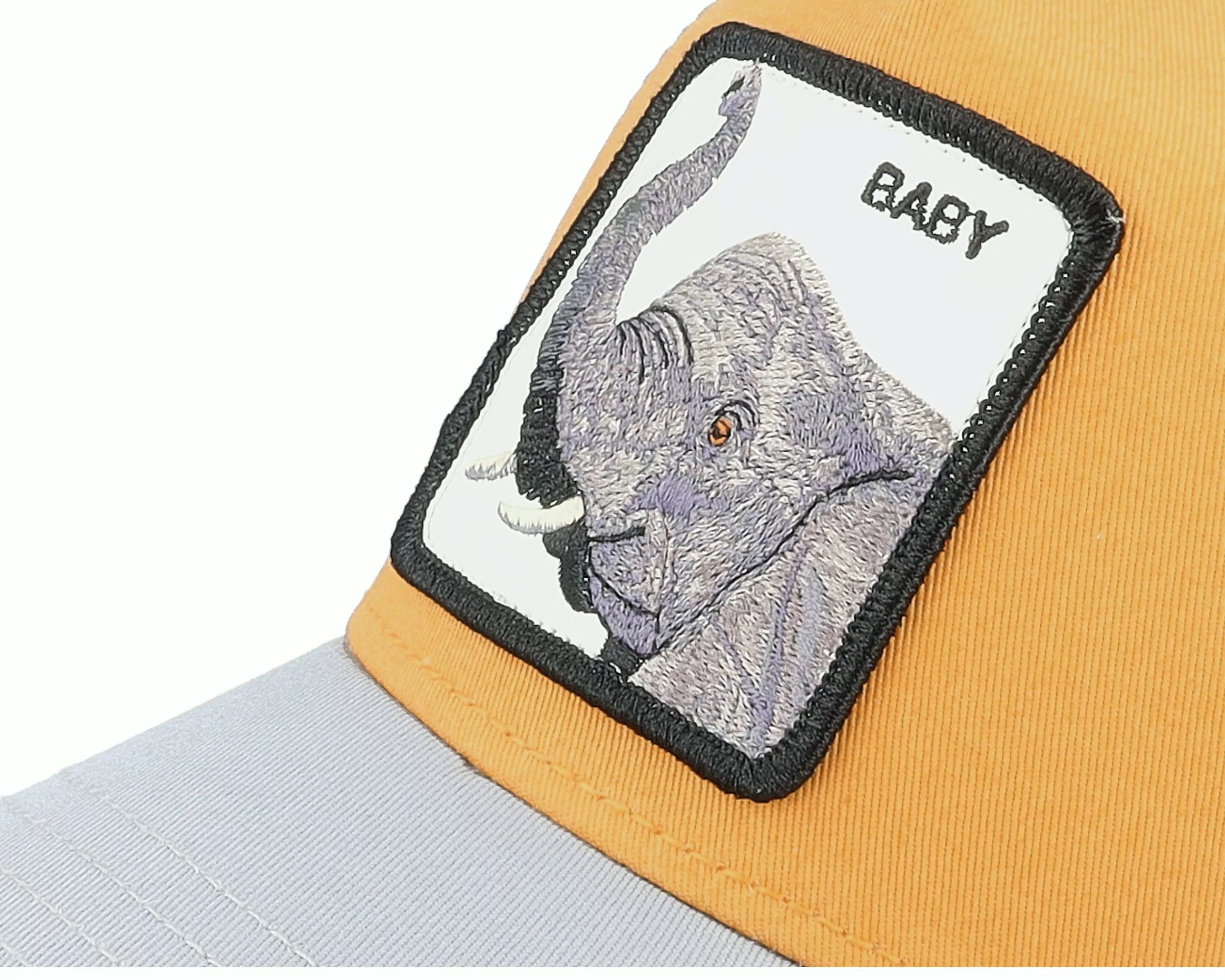 Goorin Bros. Hatstore Exclusive X Big Baby Yellow/Grey Trucker - -Unisex Trucker