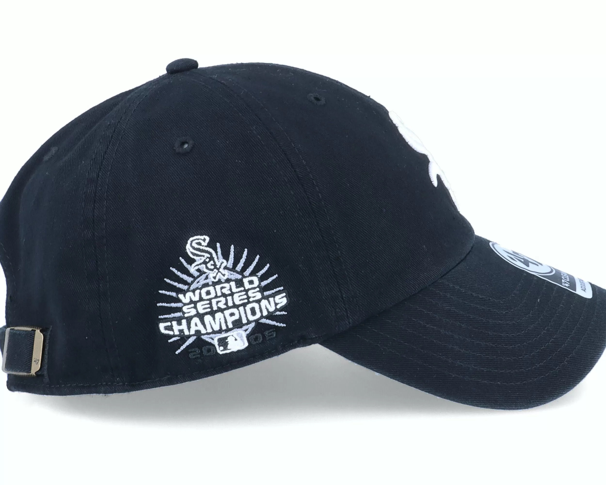 47 Brand Hatstore Exclusive X Chicago White Sox Champions 2005 Black Dad Cap - -Unisex Dad Cap