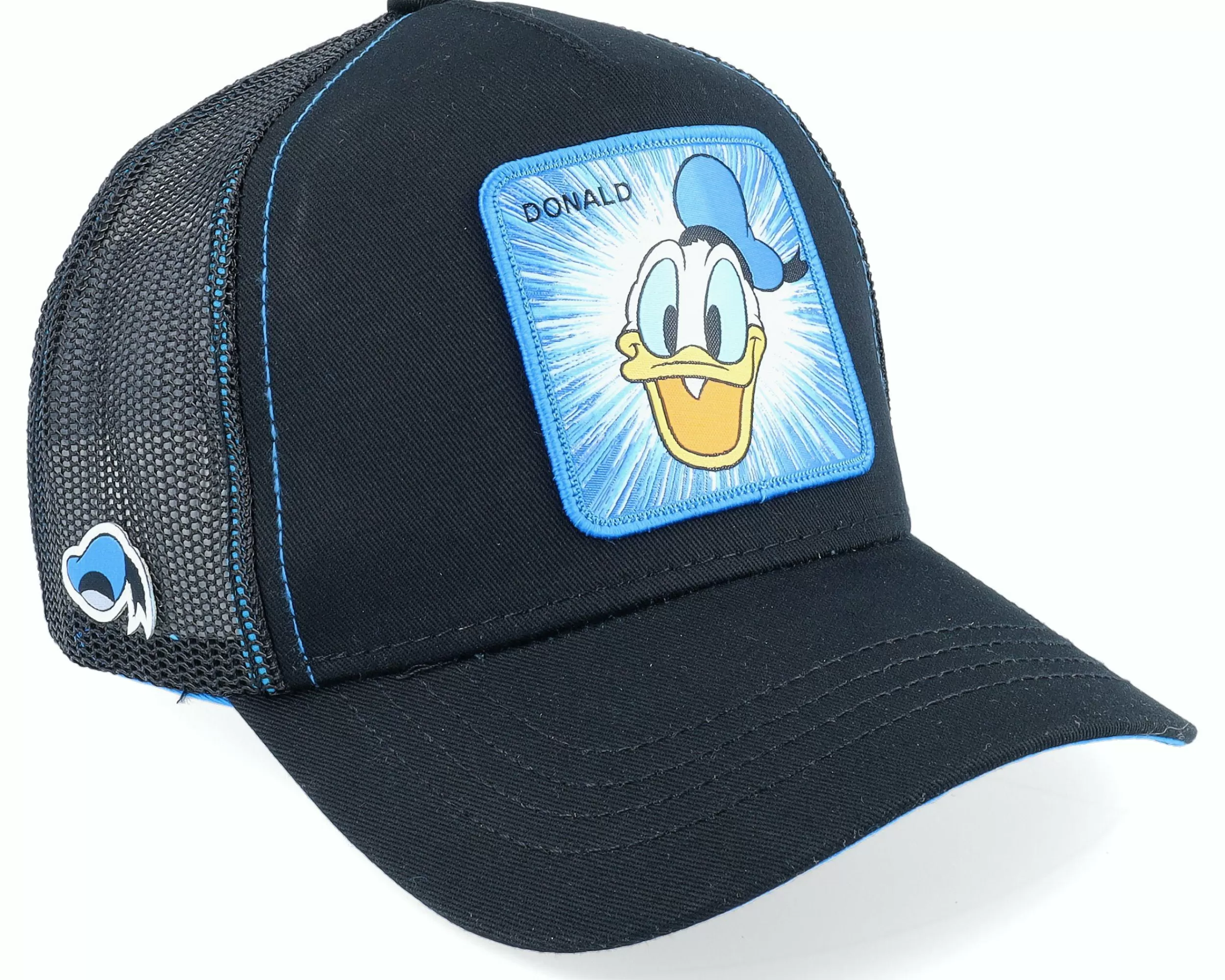 Capslab Hatstore Exclusive X Donald Duck Black/Blue Trucker - -Unisex Trucker