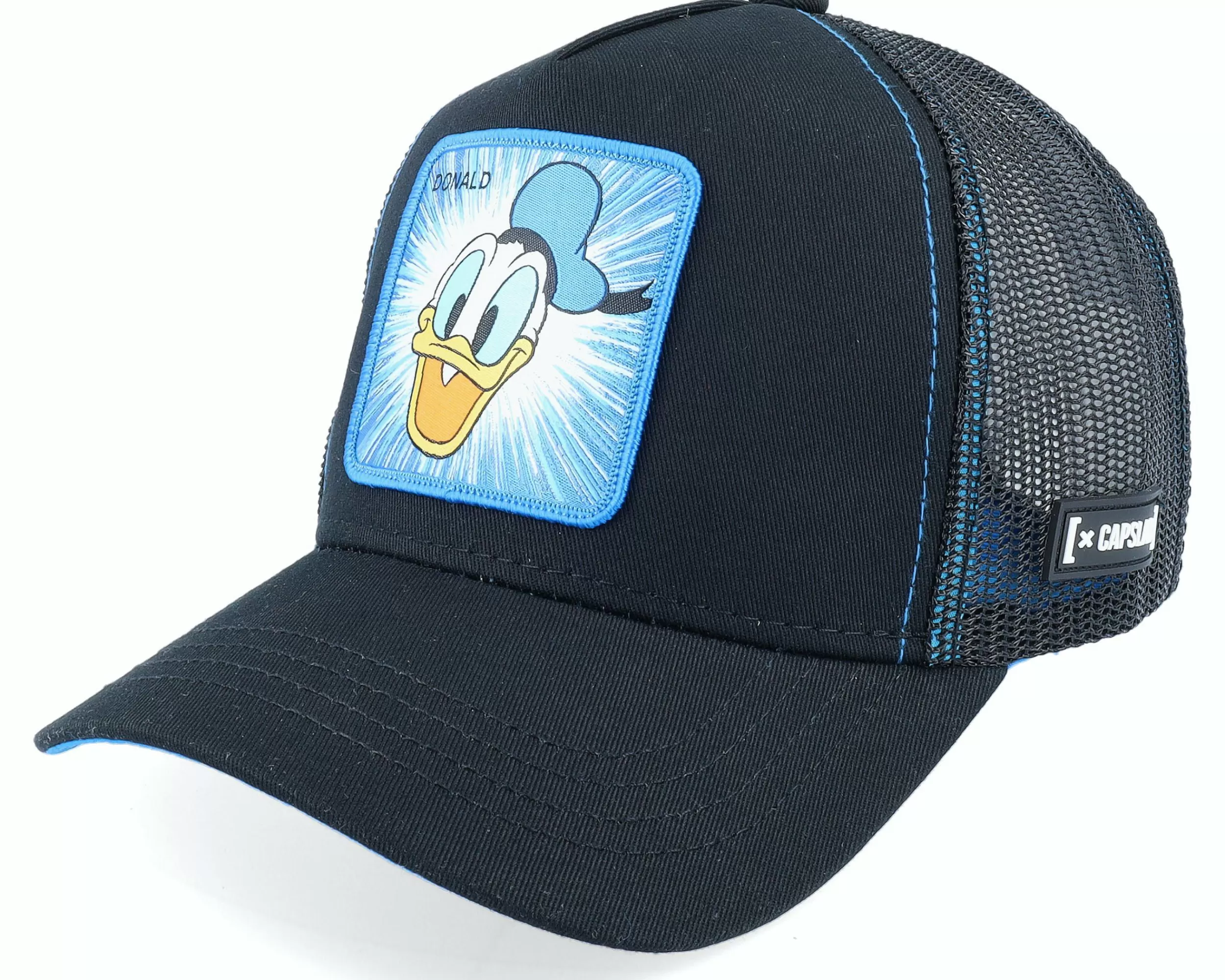 Capslab Hatstore Exclusive X Donald Duck Black/Blue Trucker - -Unisex Trucker