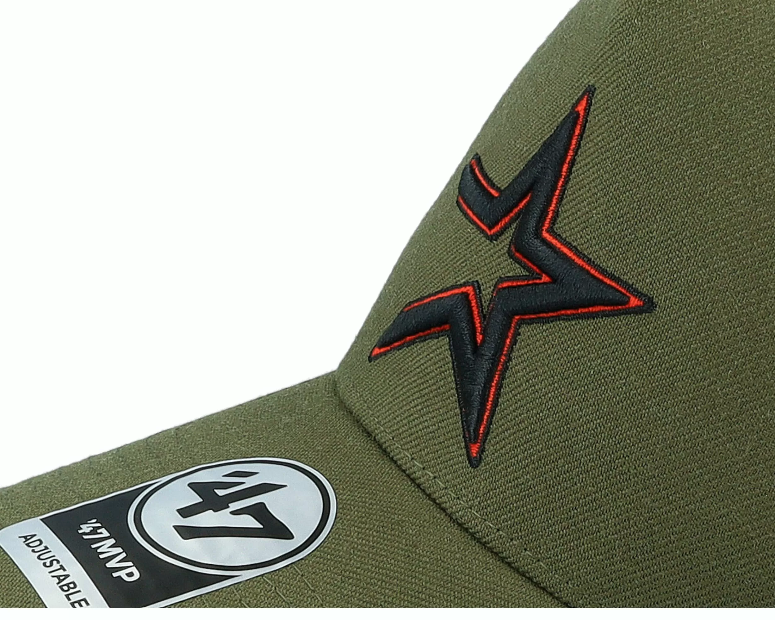 47 Brand Hatstore Exclusive X Houston Astros Sandalwood A-Frame Adjustable - -Unisex Adjustable