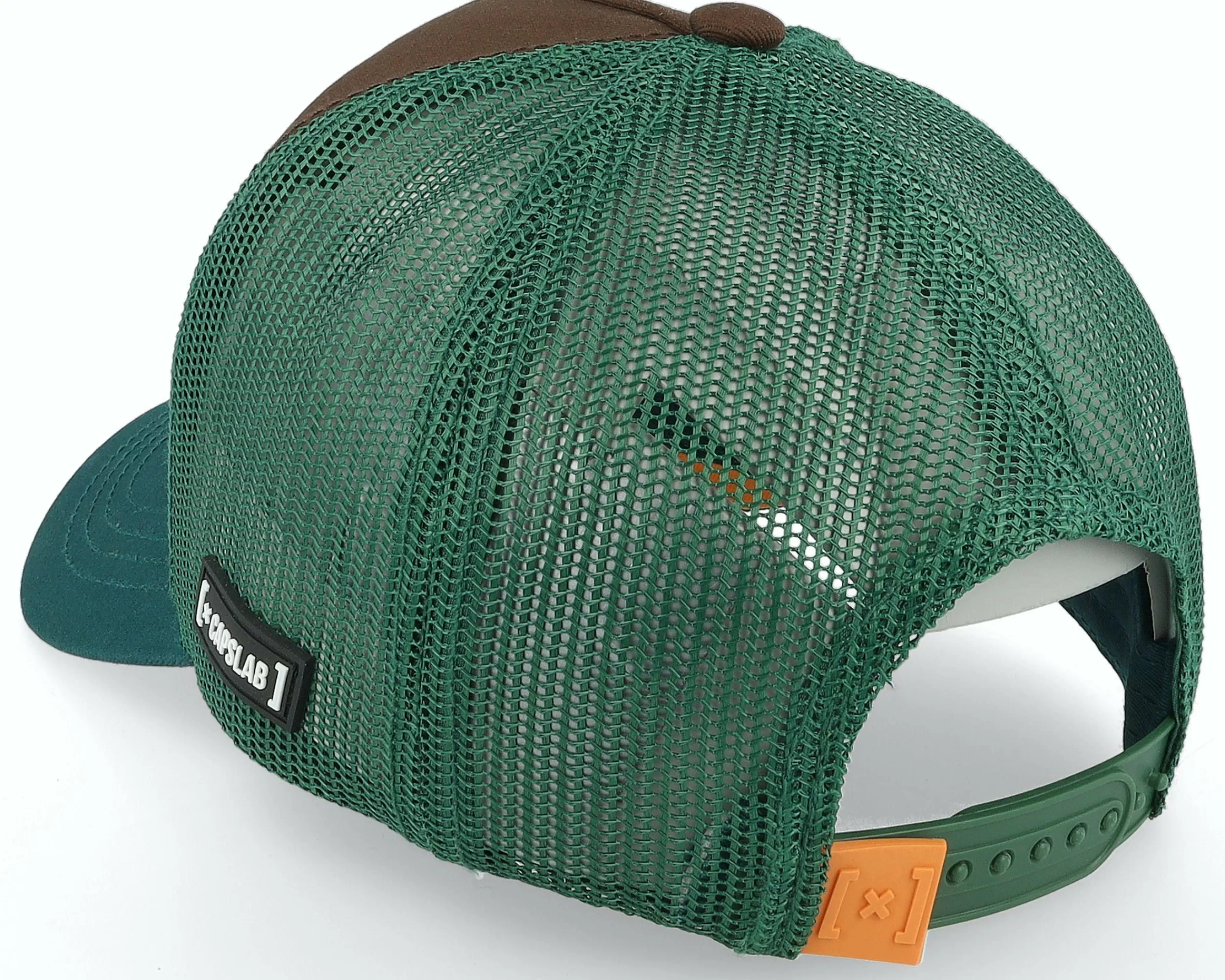 Capslab Hatstore Exclusive X Mickey Mouse Powerhouse Disney Brown/Dark Green Trucker - -Unisex Trucker