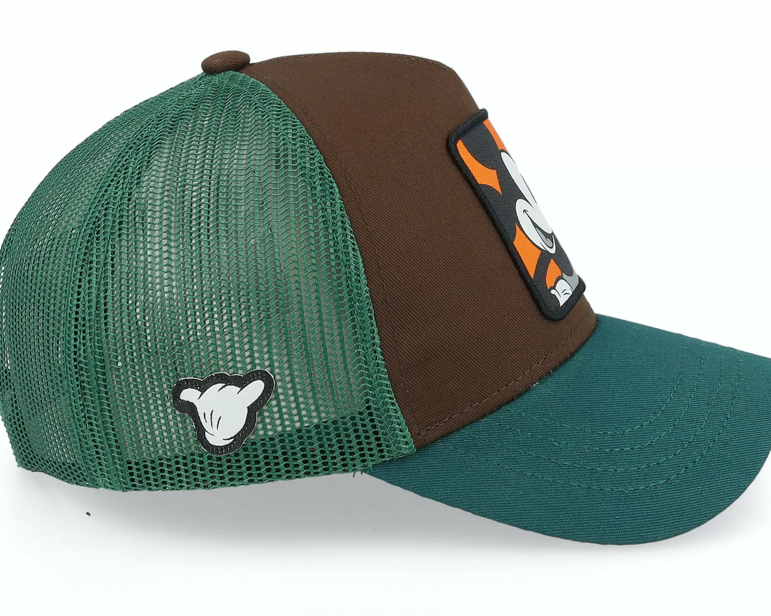 Capslab Hatstore Exclusive X Mickey Mouse Powerhouse Disney Brown/Dark Green Trucker - -Unisex Trucker
