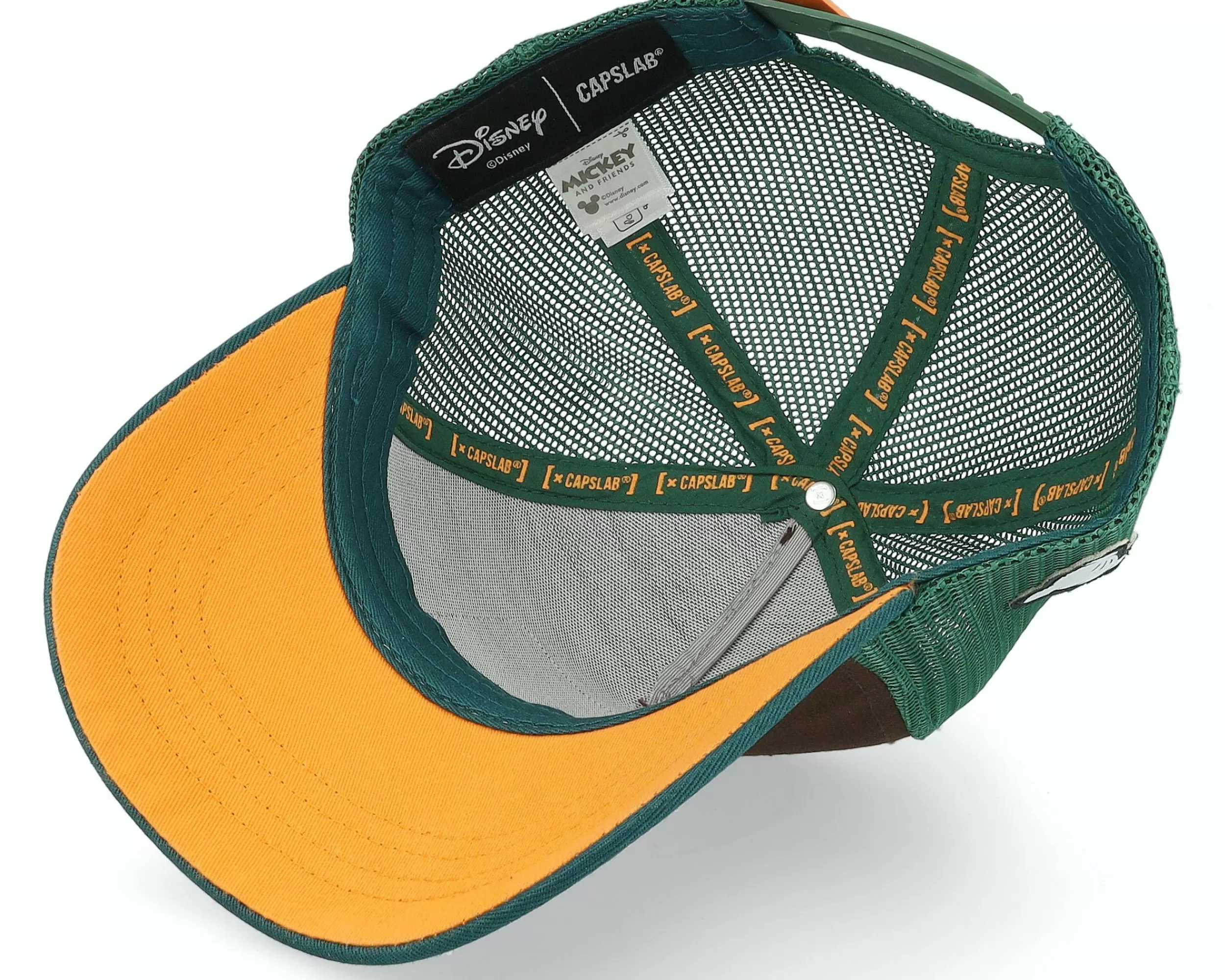 Capslab Hatstore Exclusive X Mickey Mouse Powerhouse Disney Brown/Dark Green Trucker - -Unisex Trucker