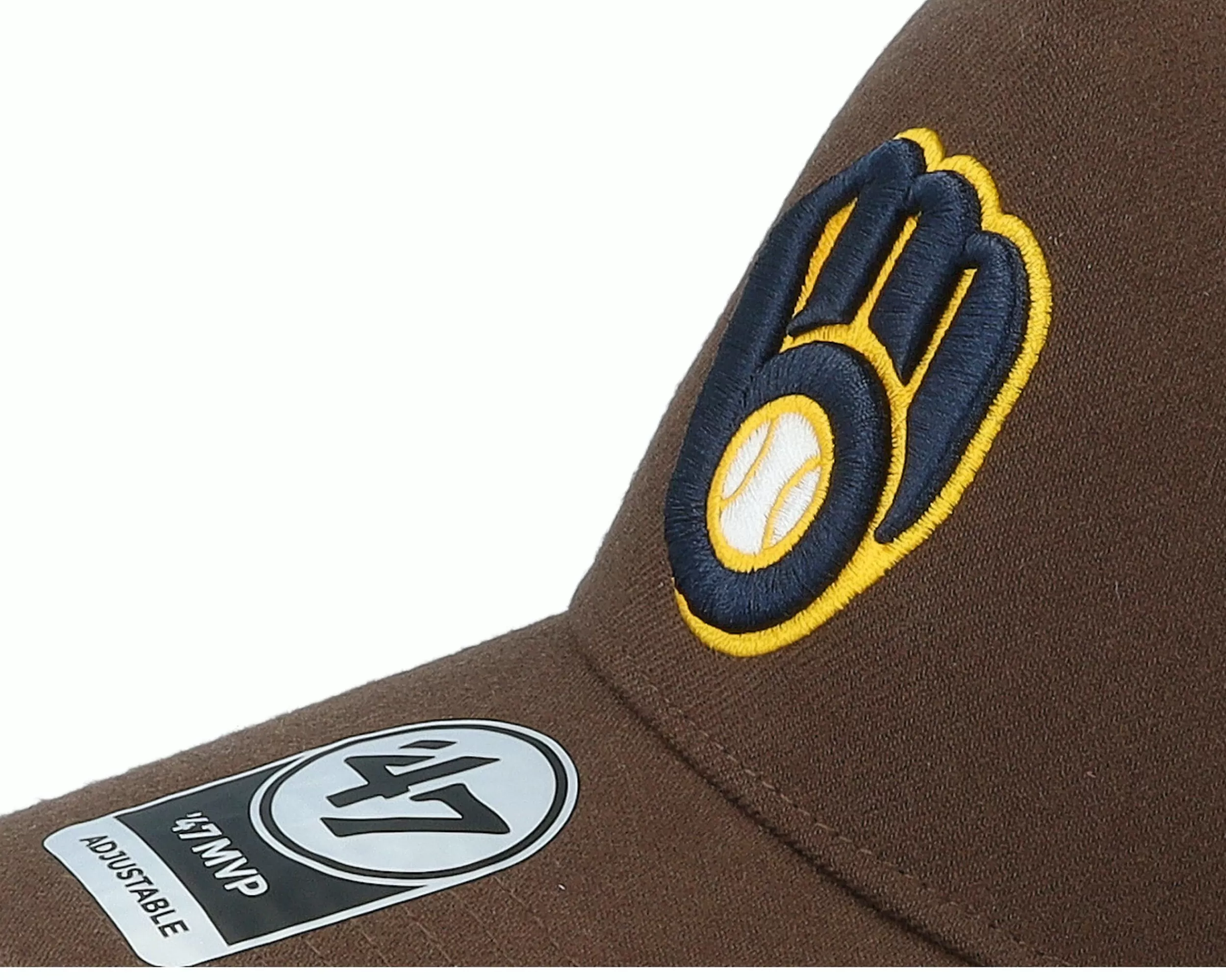 47 Brand Hatstore Exclusive X Milwaukee Brewers Asg Brown A-Frame Adjustable - -Unisex Adjustable