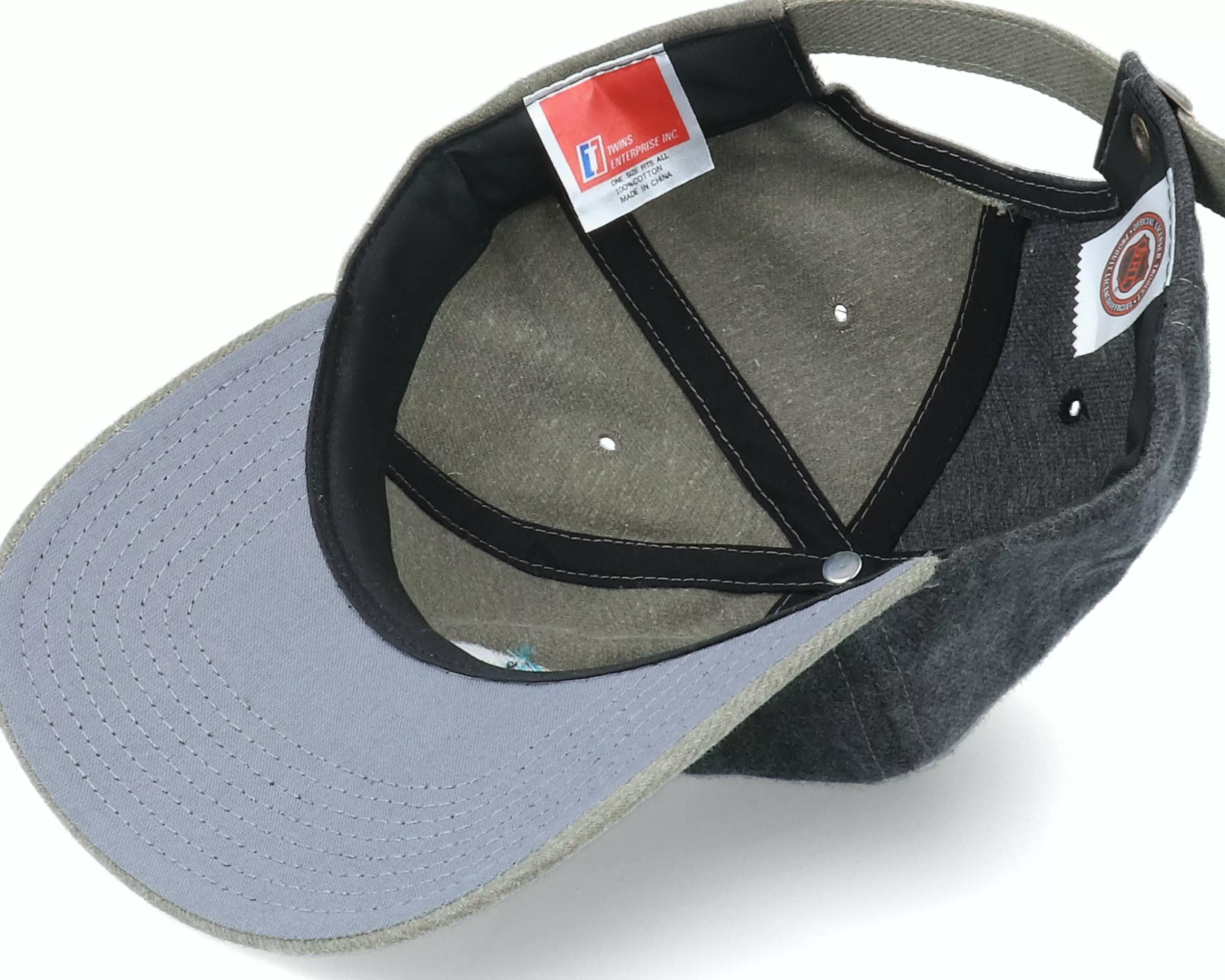 Twins Enterprise Hatstore Exclusive X San Jose Sharks Panel Shades Nhl Vintage - -Unisex Dad Cap