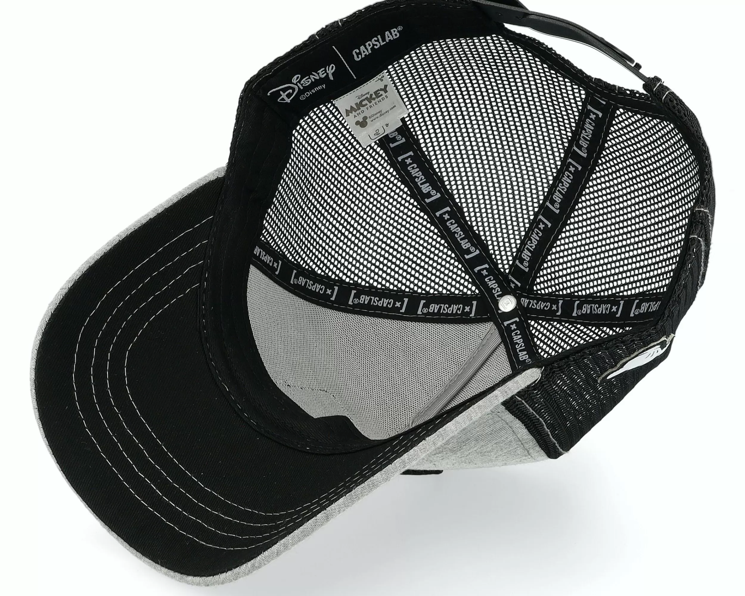 Capslab Hatstore Exclusive X Steamboat Willie Disney Mickey Mouse Grey/Black Trucker - -Unisex Trucker