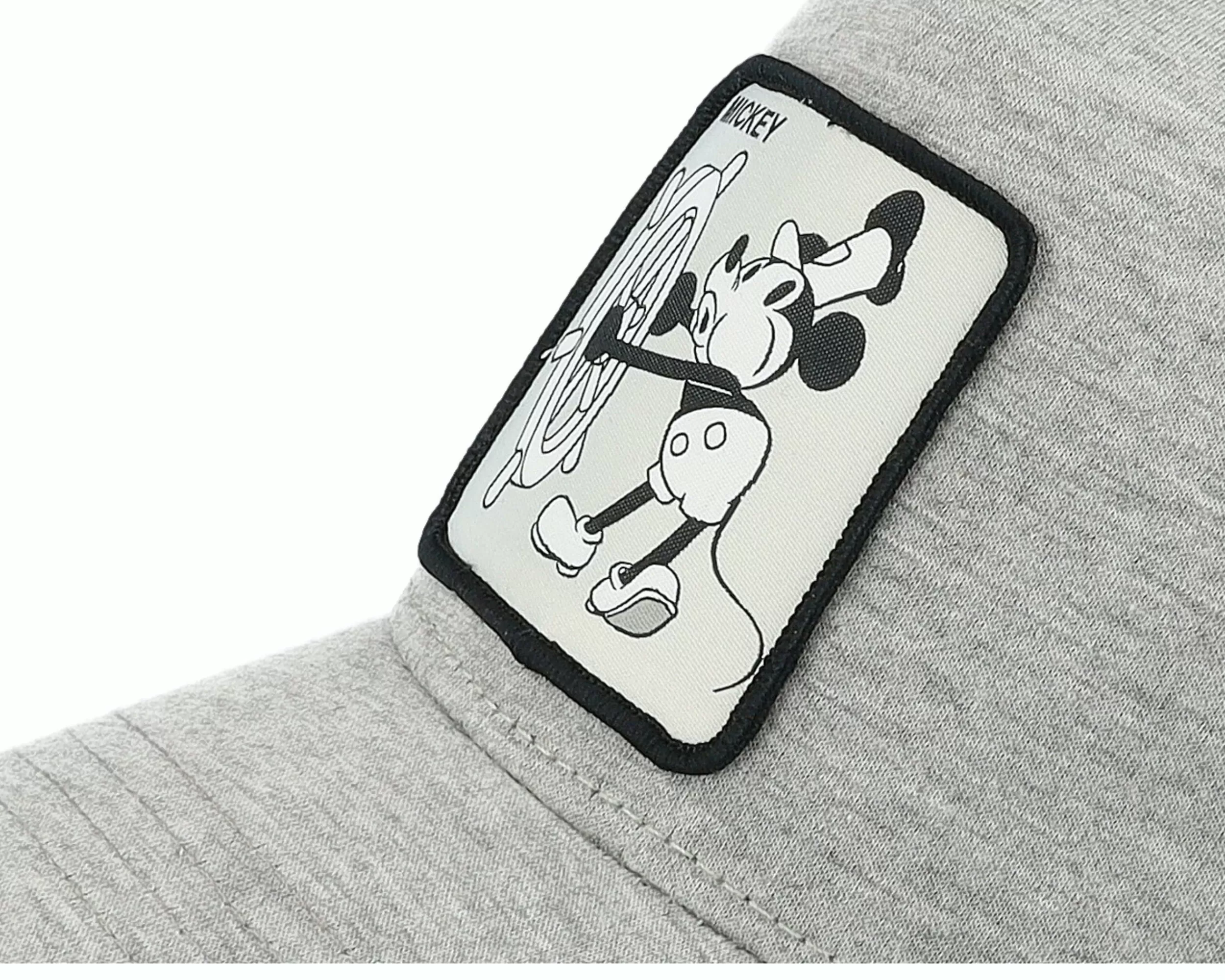 Capslab Hatstore Exclusive X Steamboat Willie Disney Mickey Mouse Grey/Black Trucker - -Unisex Trucker