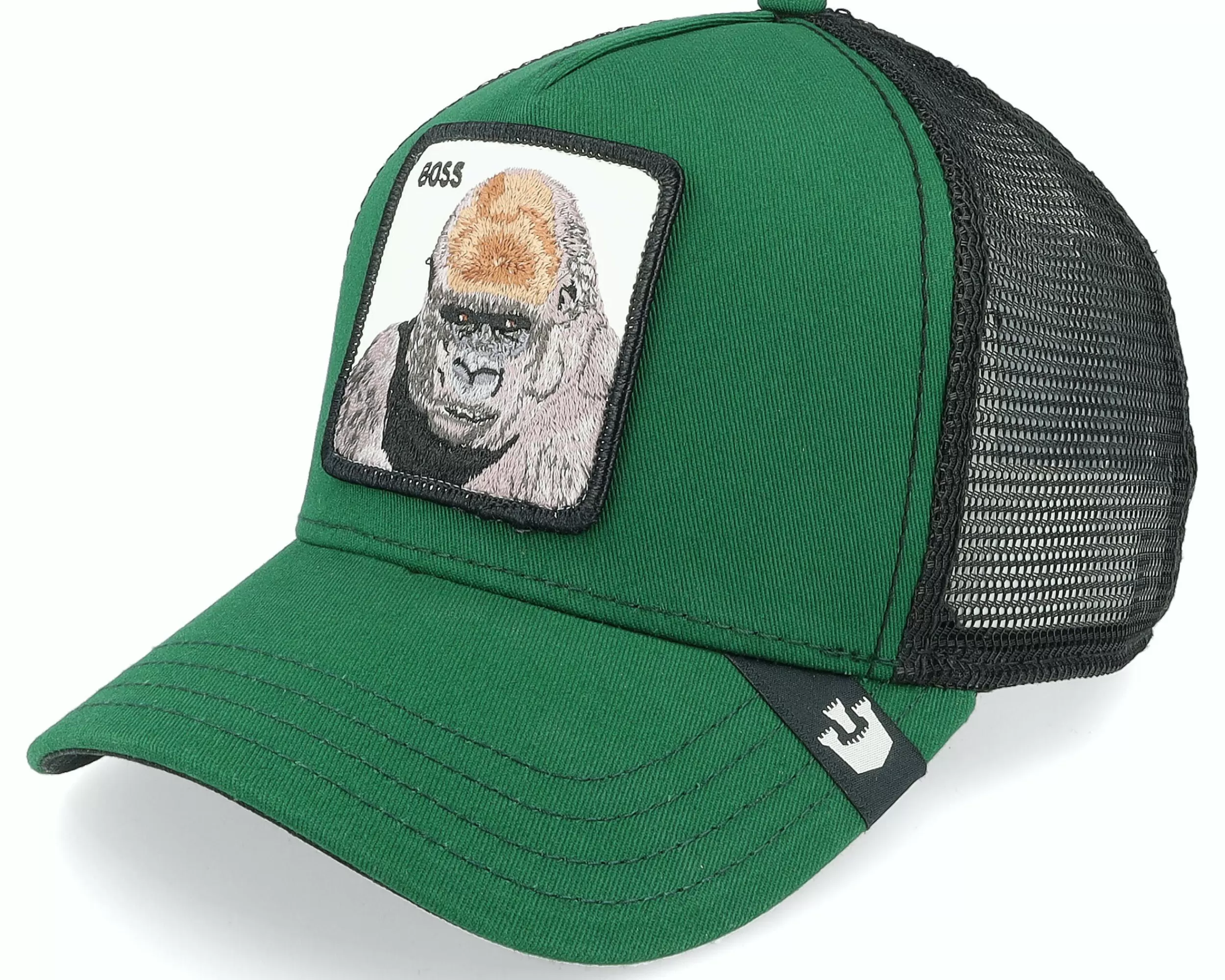 Goorin Bros. Hatstore Exclusive X The Boss Dark Green/Black Trucker - -Unisex Trucker