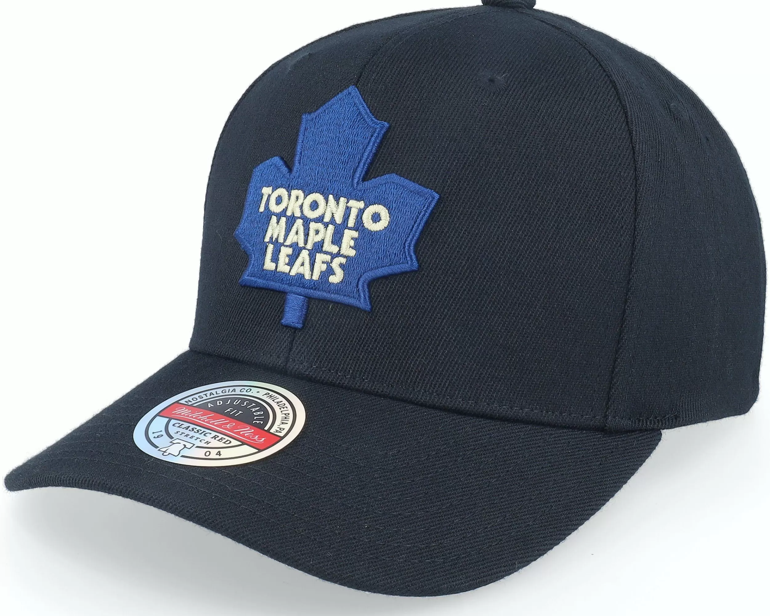Mitchell & Ness Hatstore Exclusive X Toronto Maple Leafs Hockey Night In Canada Black Adjustable - -Unisex Adjustable