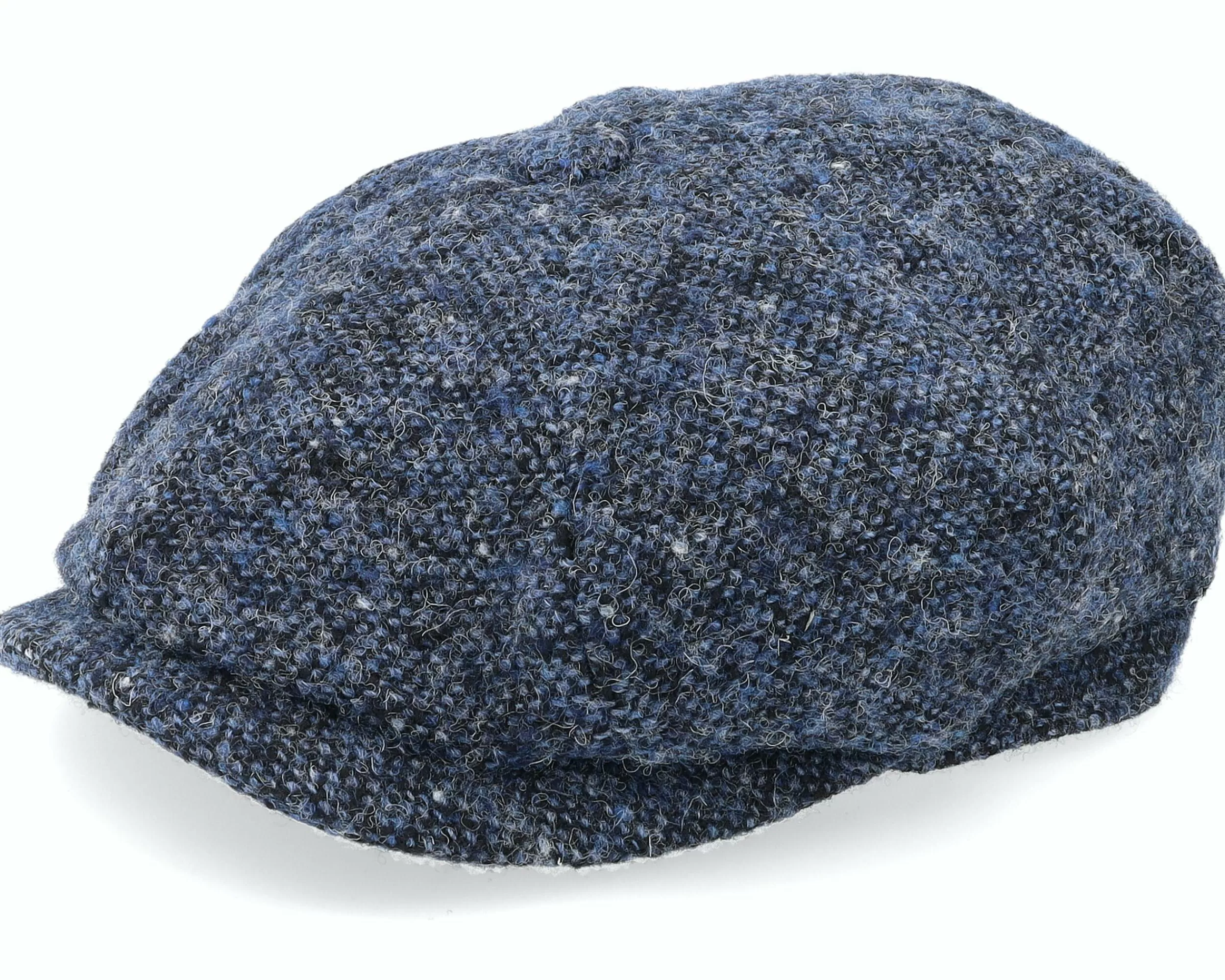 Stetson Hatteras Donegal Navy Flat Cap - -Unisex Flat Caps