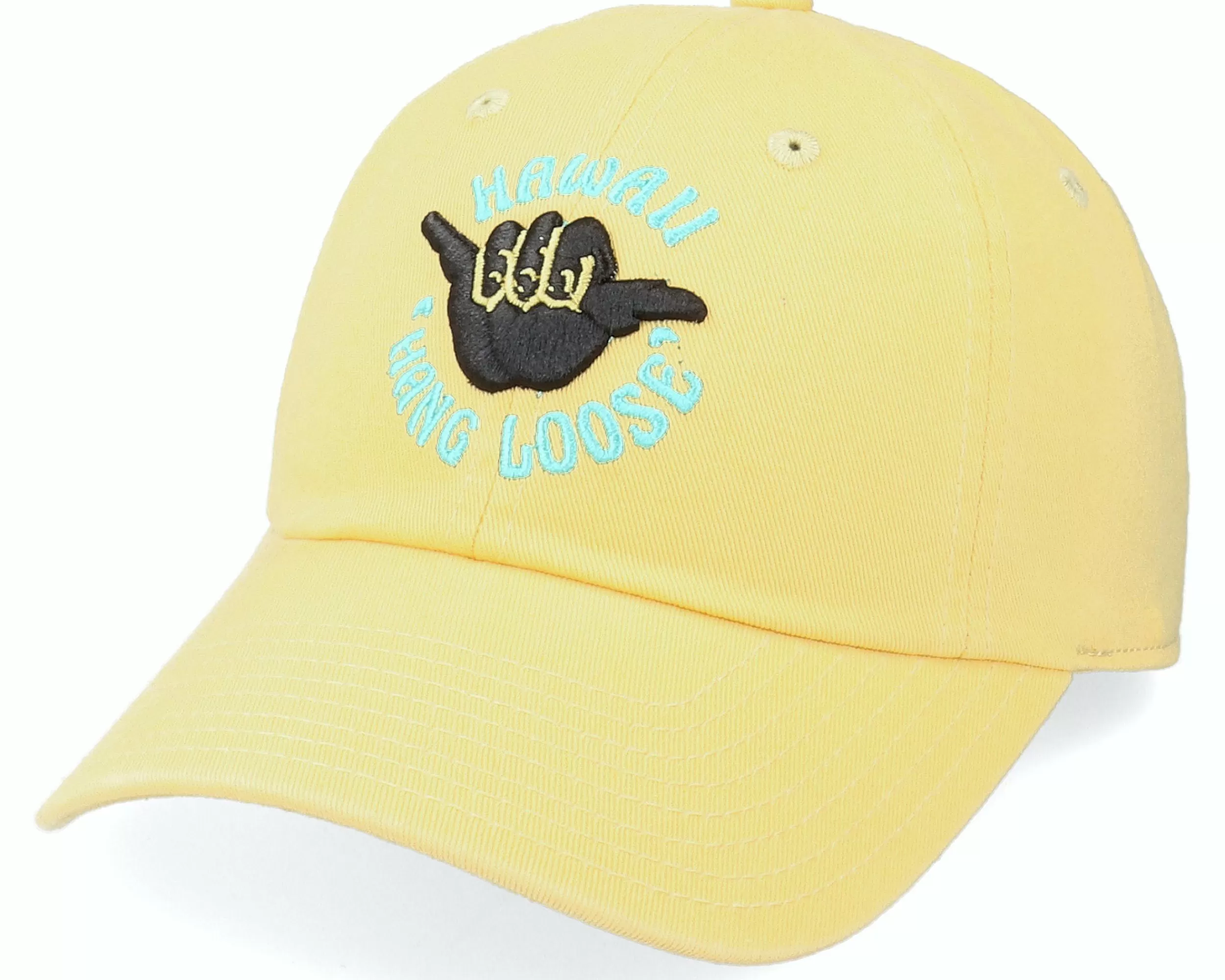 American Needle Hawaii Ballpark Bleached Sun Dad Cap - -Unisex Dad Cap