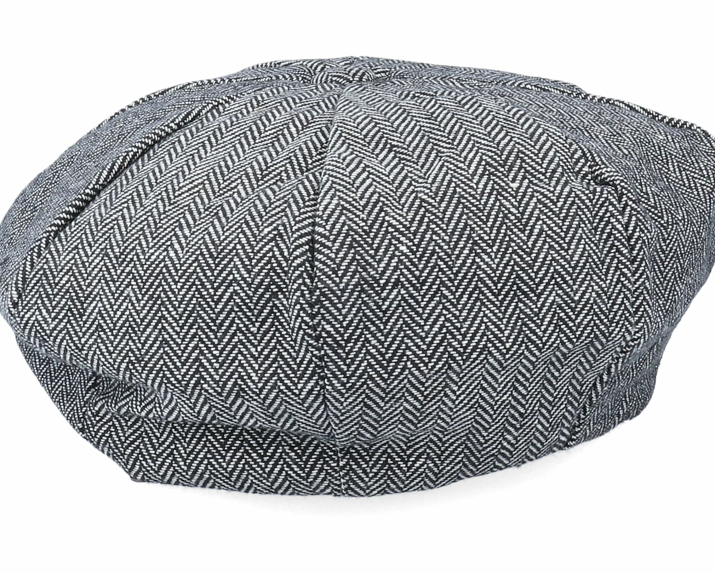 Jaxon & James Herringbone Big Apple Grey Flat Cap - -Unisex Flat Caps