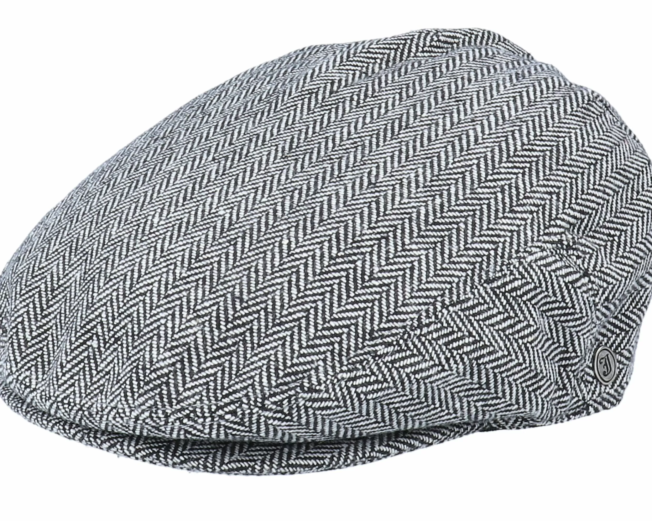 Jaxon & James Herringbone Grey Flat Cap - -Unisex Flat Caps