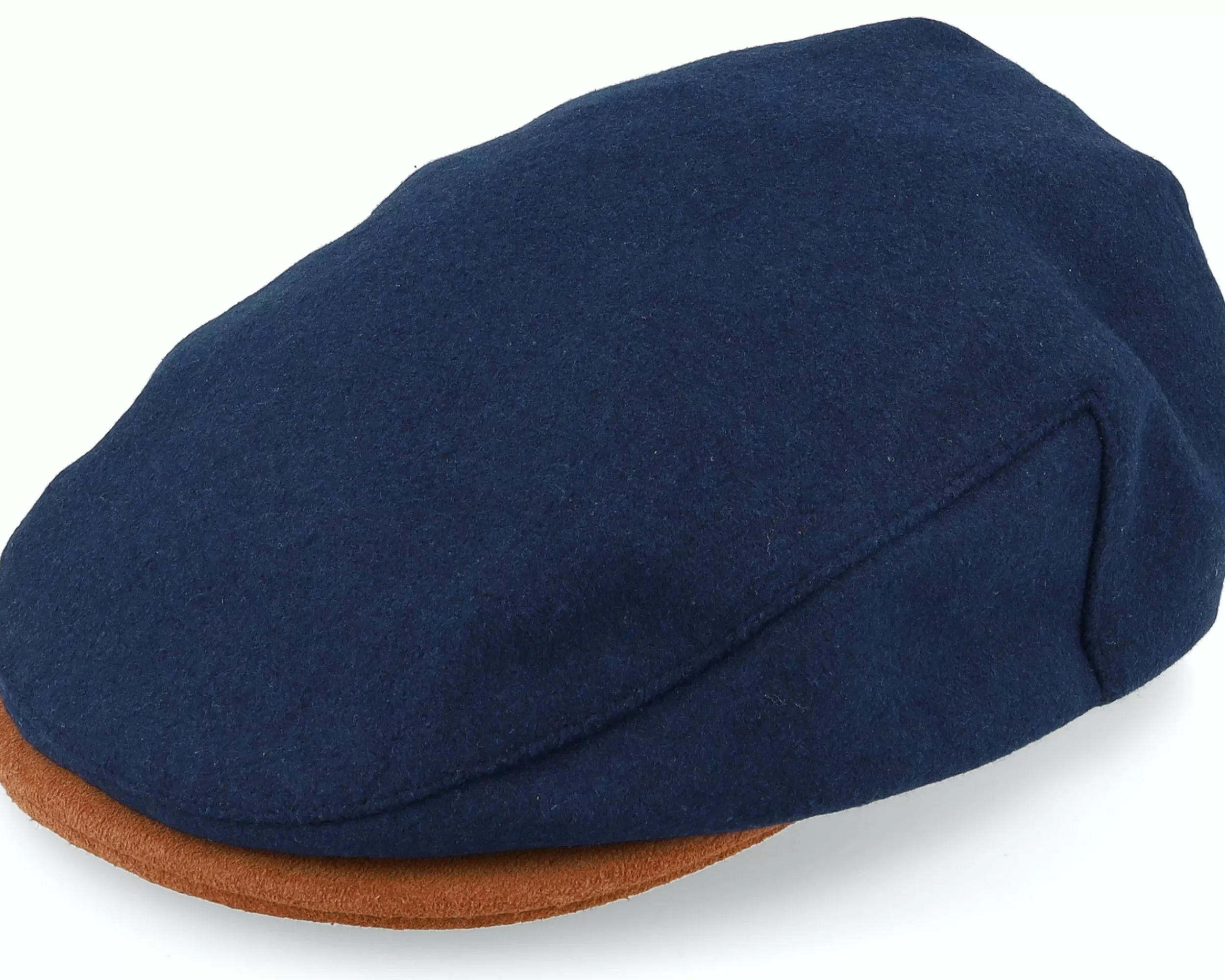 Brixton Hooligan Baggy Reserve Snap Blue Flat Cap - -Unisex Flat Caps