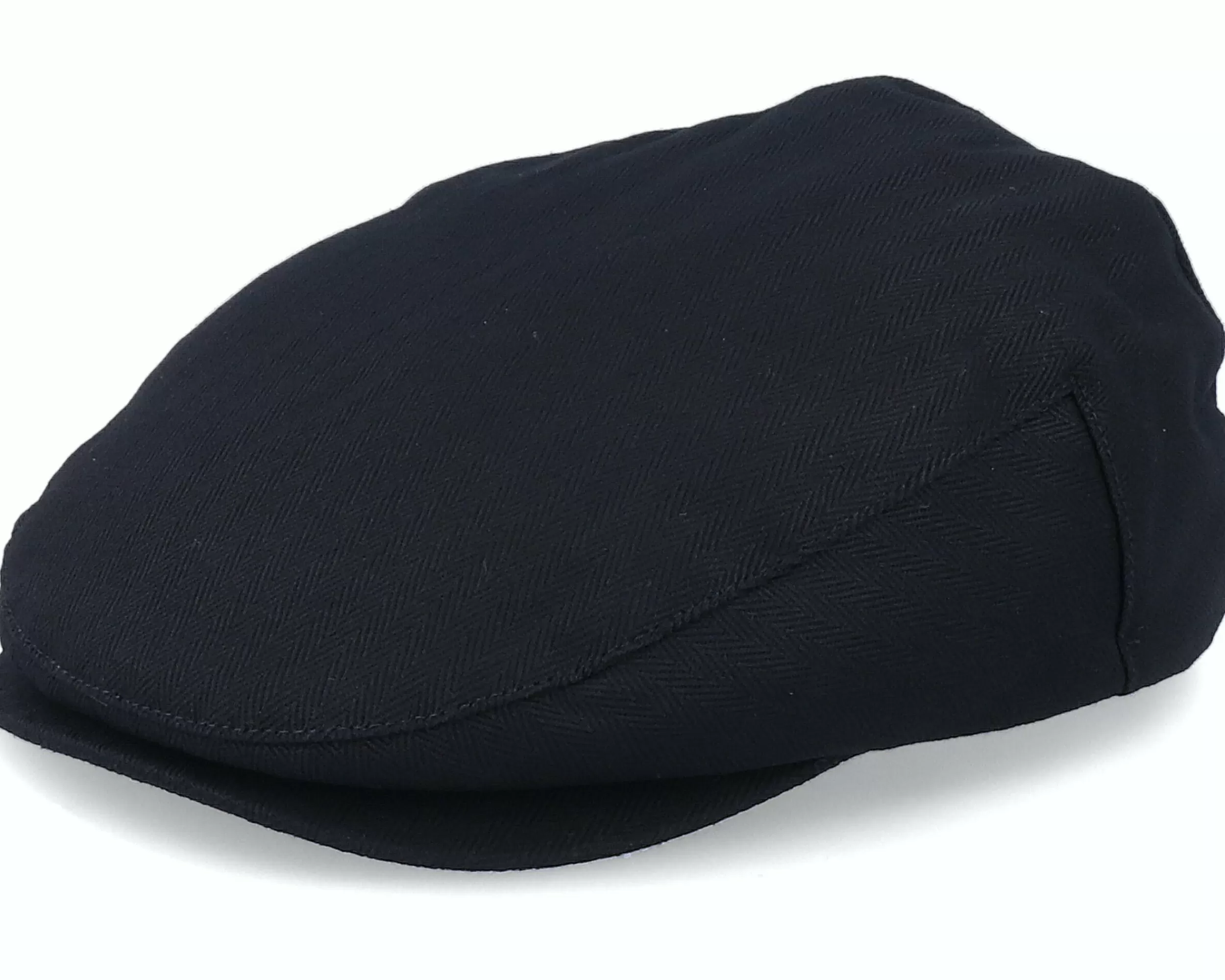 Brixton Hooligan Black Snap Cap - -Unisex Flat Caps