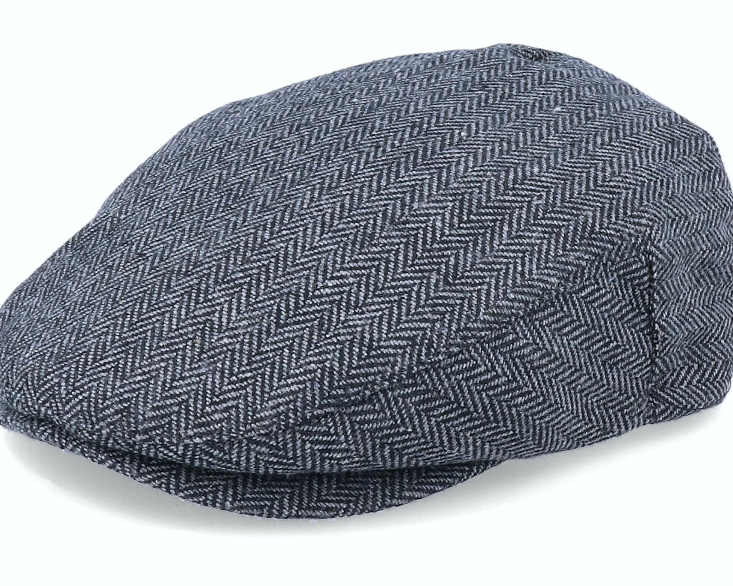 Brixton Hooligan Grey/Black Snap Cap - -Unisex Flat Caps