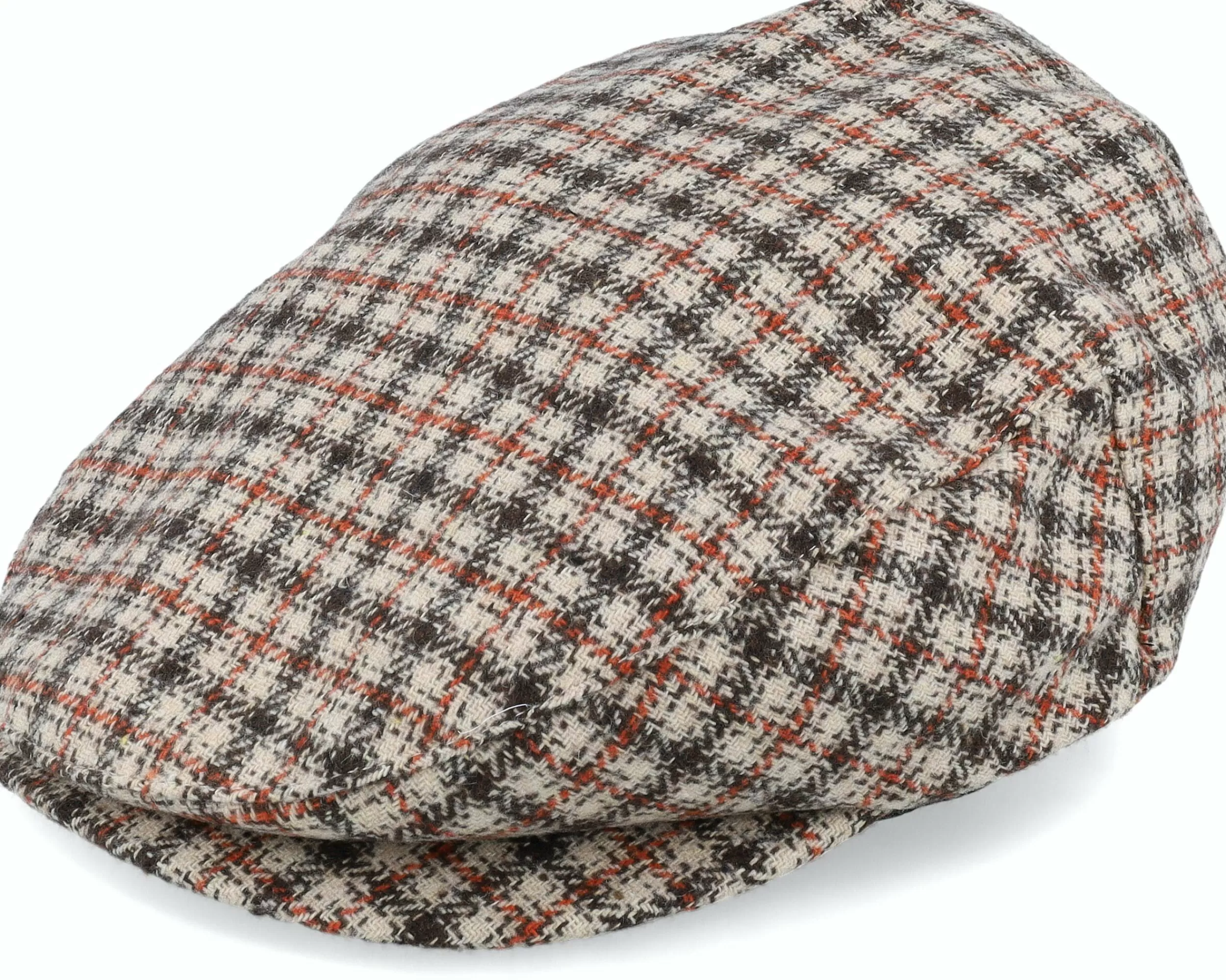 Brixton Hooligan Lw X Sand/Dark Earth/Paradise Orange Snap Cap - -Unisex Flat Caps