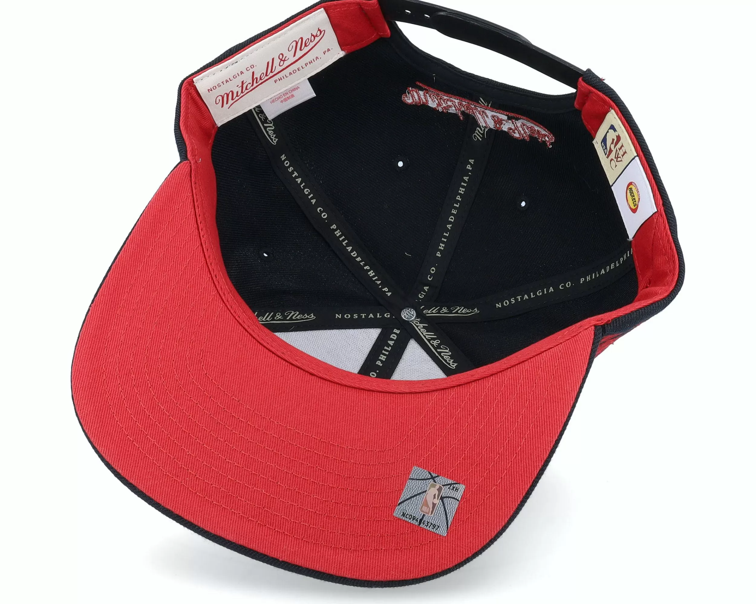 Mitchell & Ness Houston Rockets Born And Bred Black Snapback - -Unisex Snapback