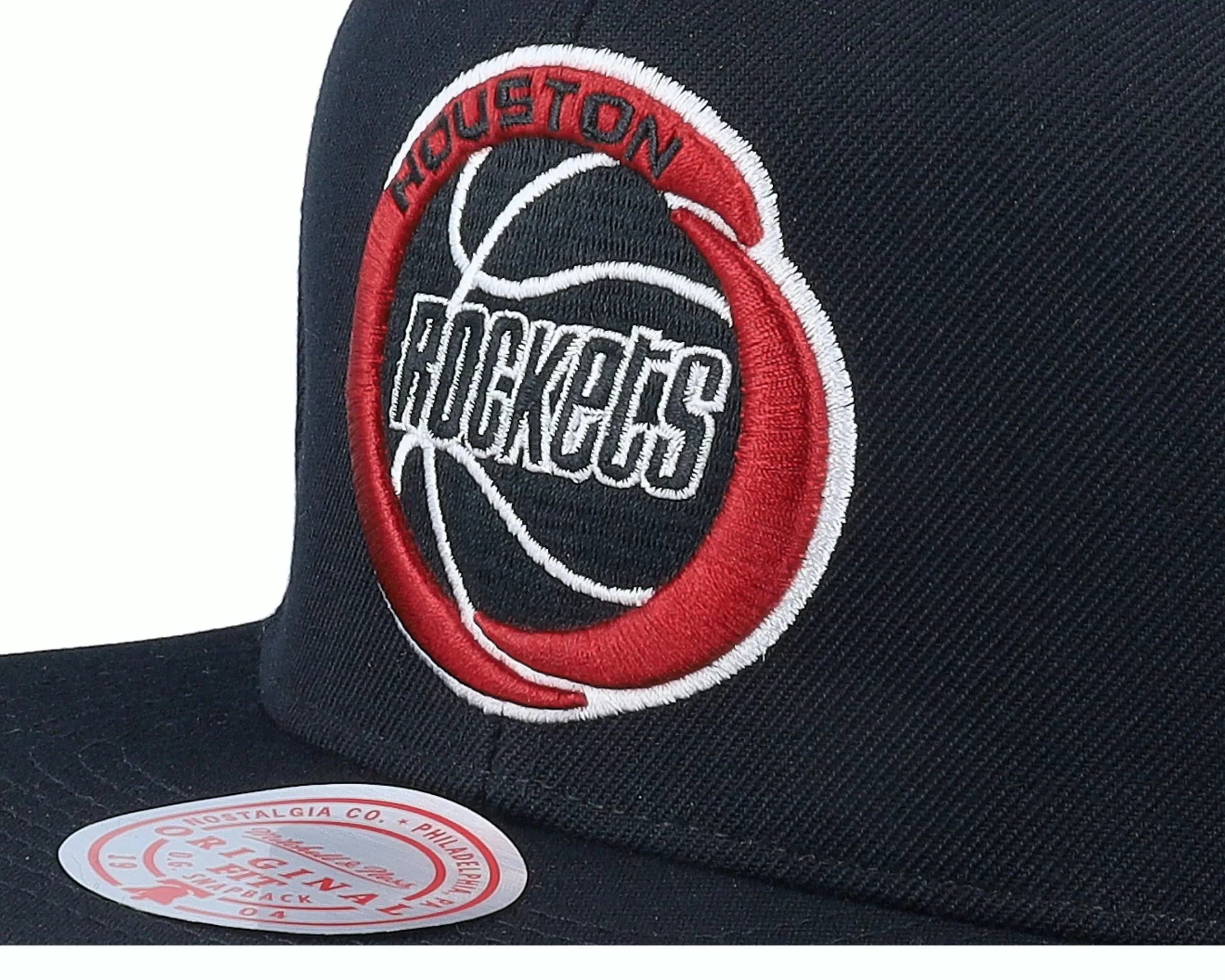 Mitchell & Ness Houston Rockets Born And Bred Black Snapback - -Unisex Snapback