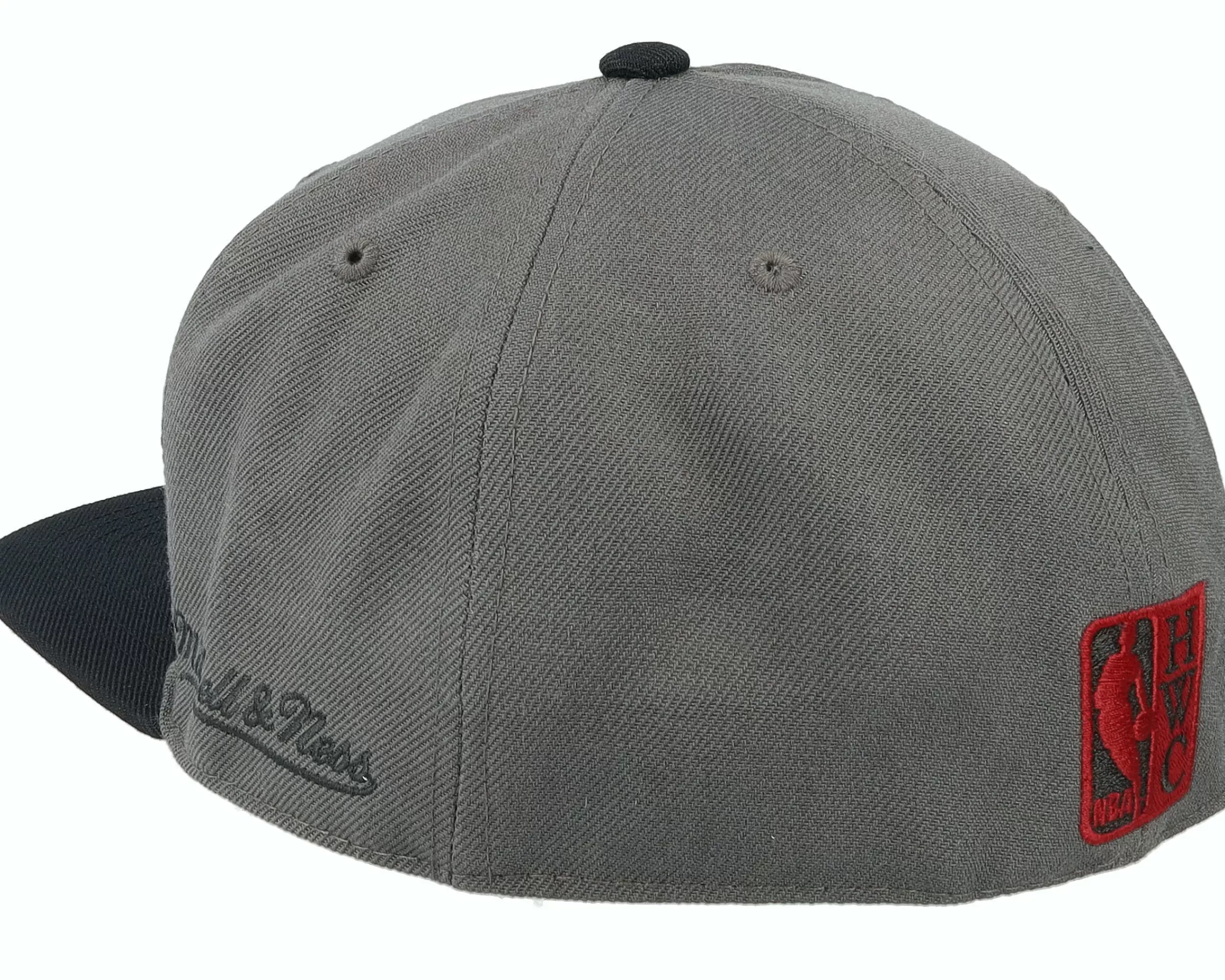 Mitchell & Ness Houston Rockets Born And Bred Fitted Grey/Black Fitted - -Unisex Fitted
