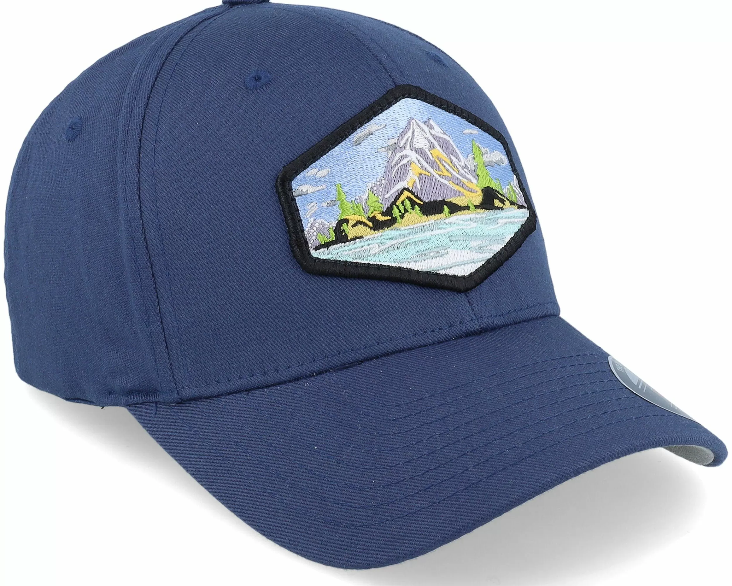 Wild Spirit Island Patch Navy Flexfit - -Unisex Flexfit