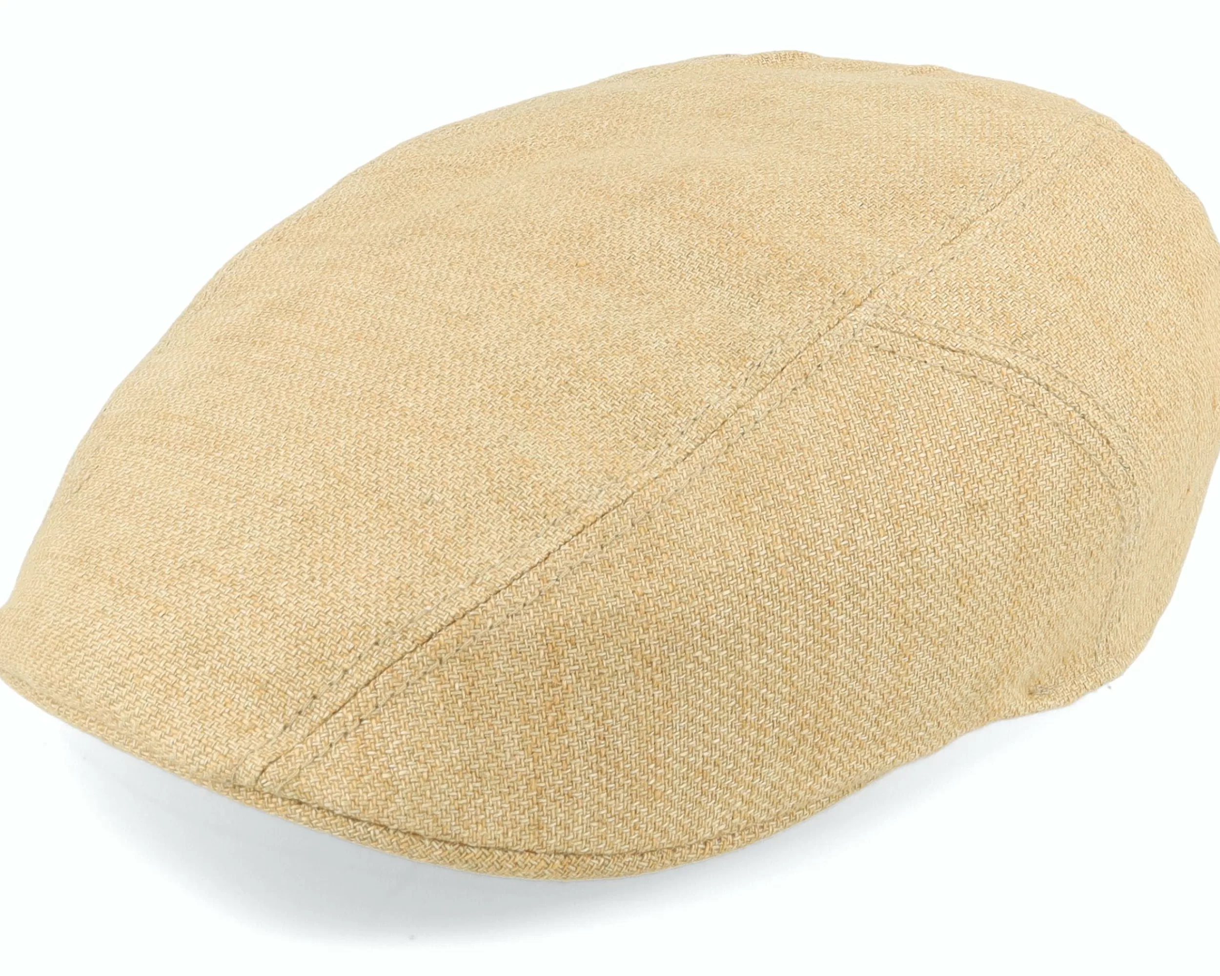 Stetson Ivy Cap Linen Sustainable Beige Flat Cap - -Unisex Flat Caps