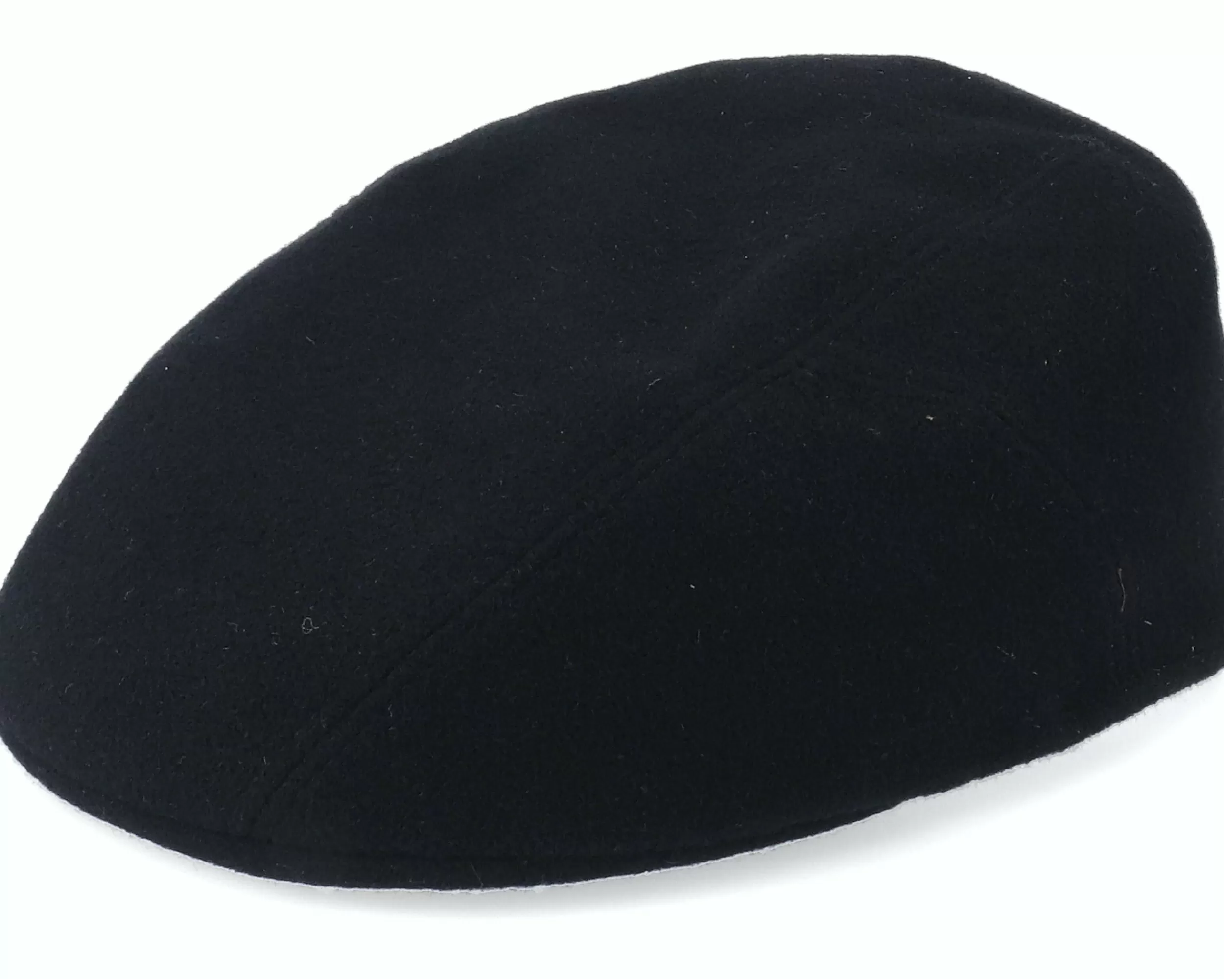 Stetson Ivy Cap Wool/Cashmere Black Flat Cap - -Unisex Flat Caps