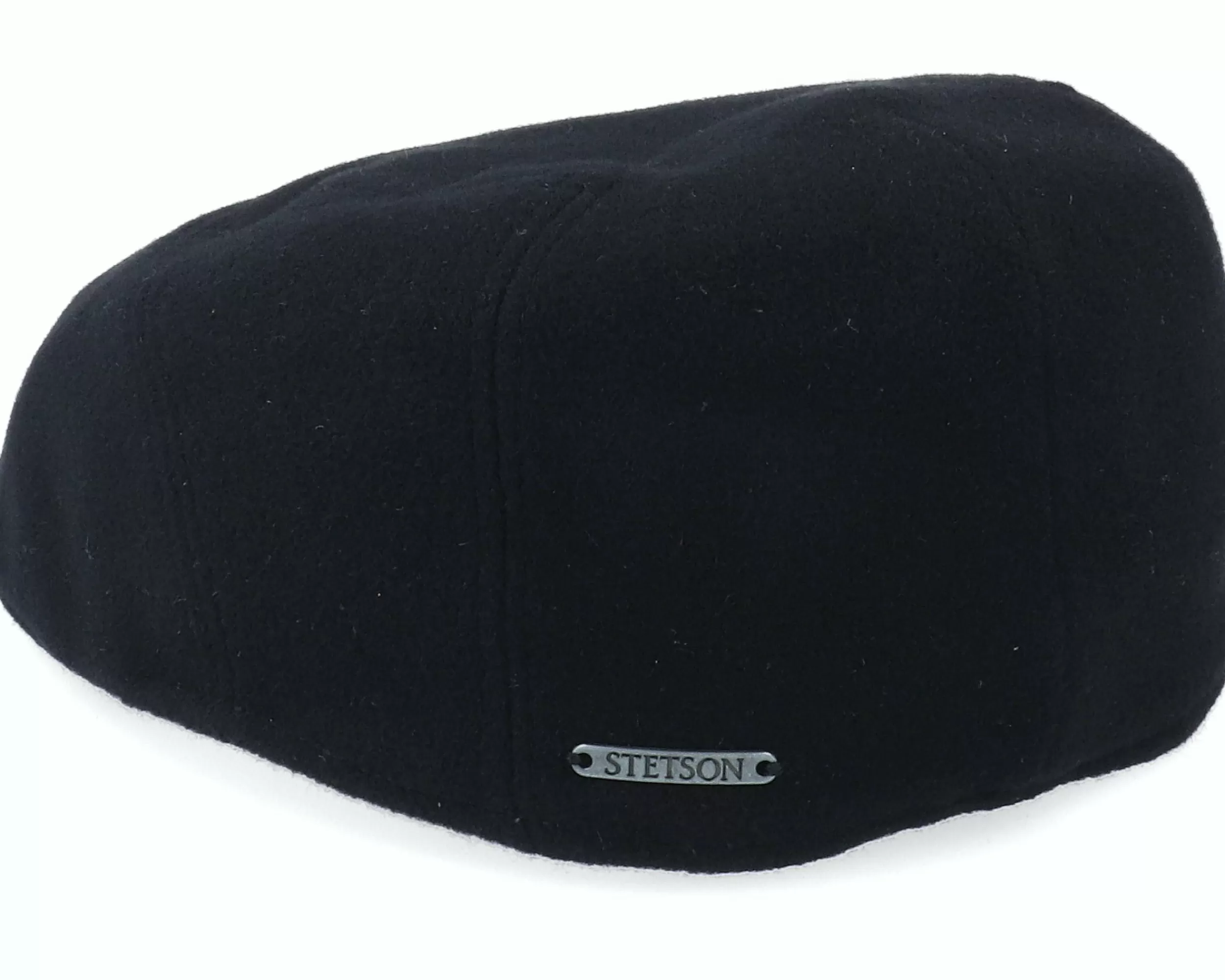 Stetson Ivy Cap Wool/Cashmere Black Flat Cap - -Unisex Flat Caps