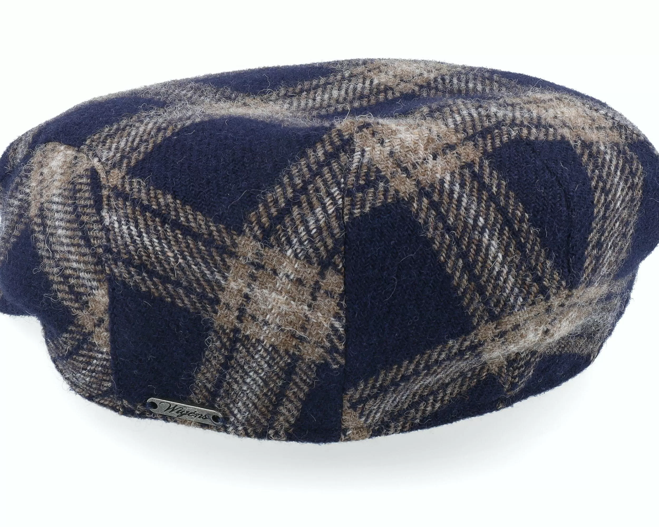 Wigéns Ivy Contemporary Cap Navy Flat Cap - Wigens-Unisex Flat Caps