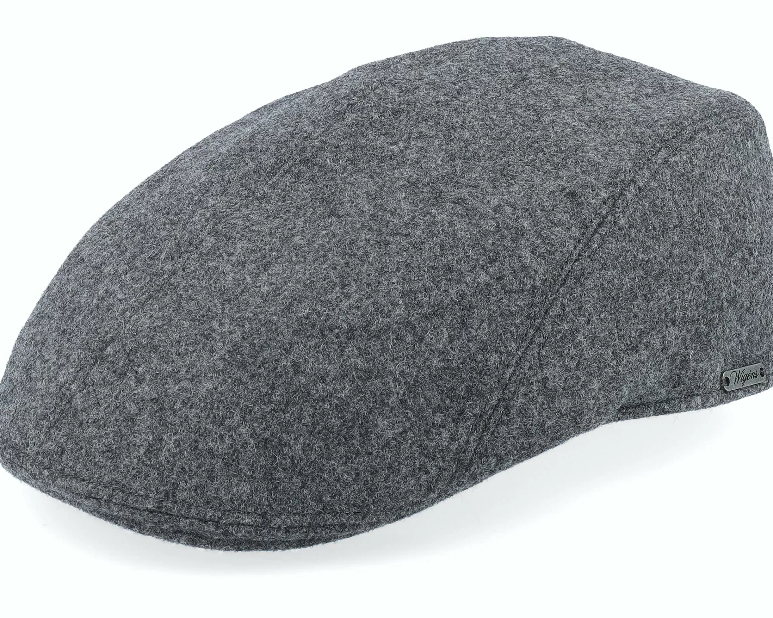 Wigéns Ivy Modern Cap Grey Melange Flat Cap - Wigens-Unisex Flat Caps