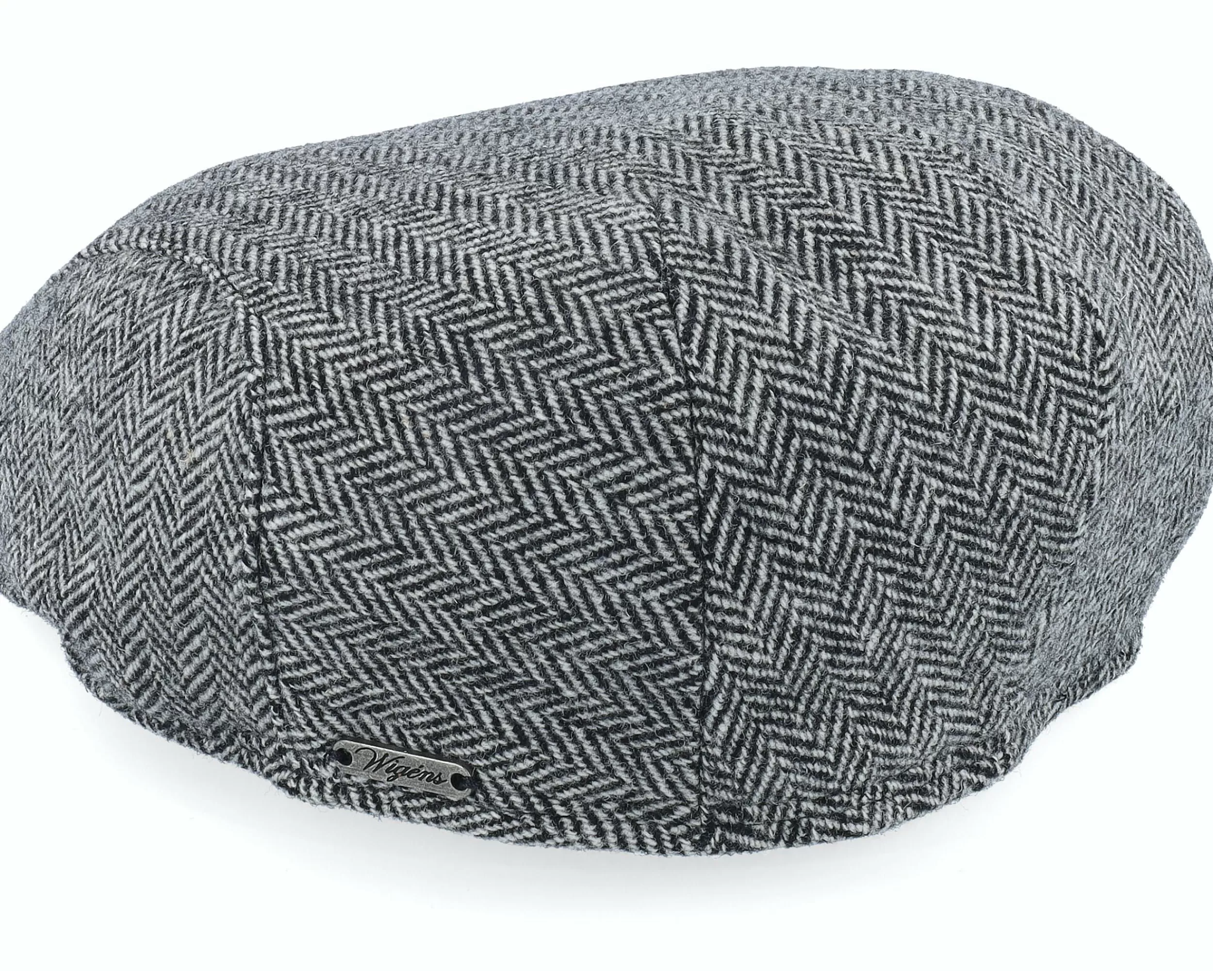 Wigéns Ivy Slim Cap Grey Flat Cap - Wigens-Unisex Flat Caps