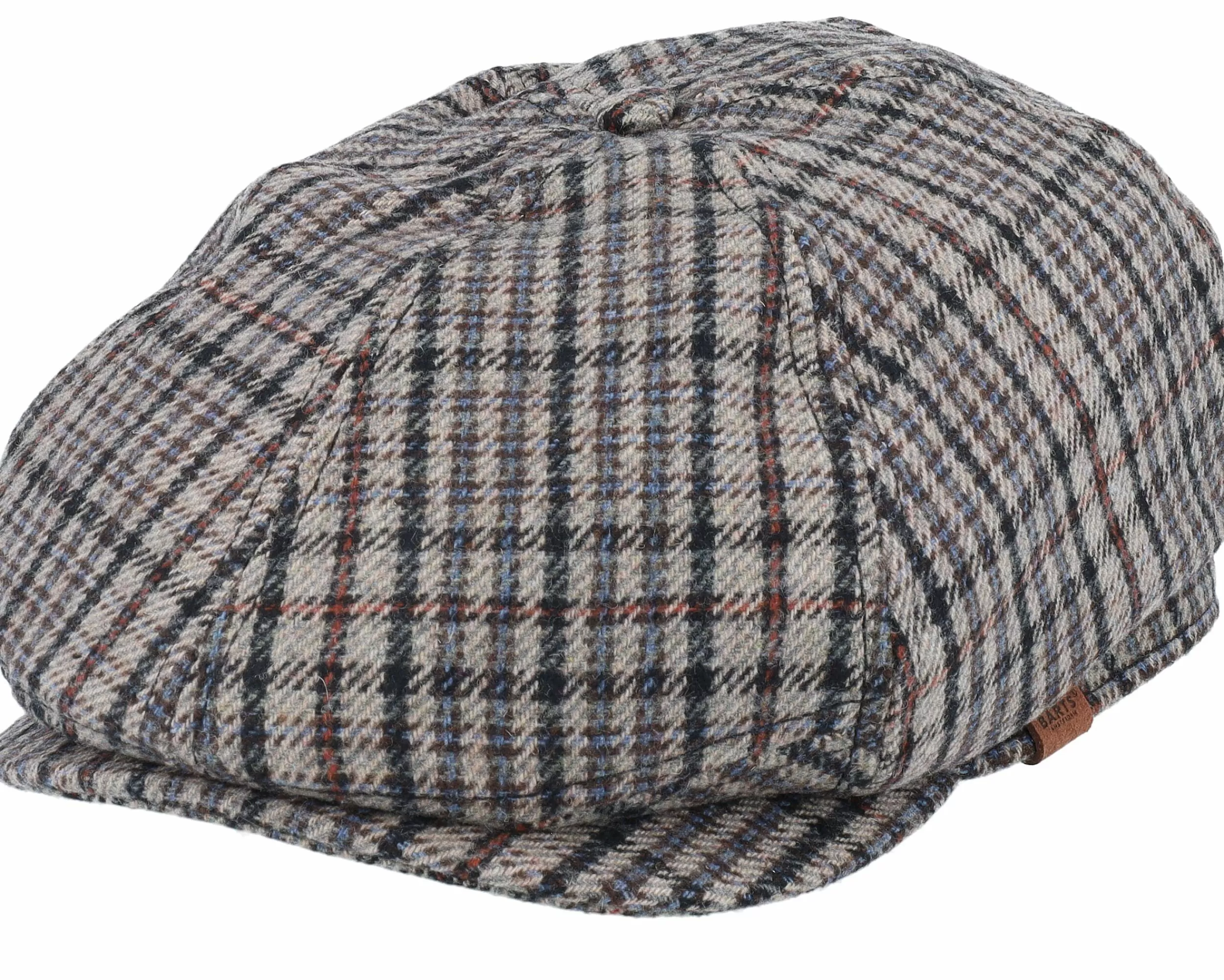 Barts Jamaica Cap Beige/Blue Flat Cap - -Unisex Flat Caps