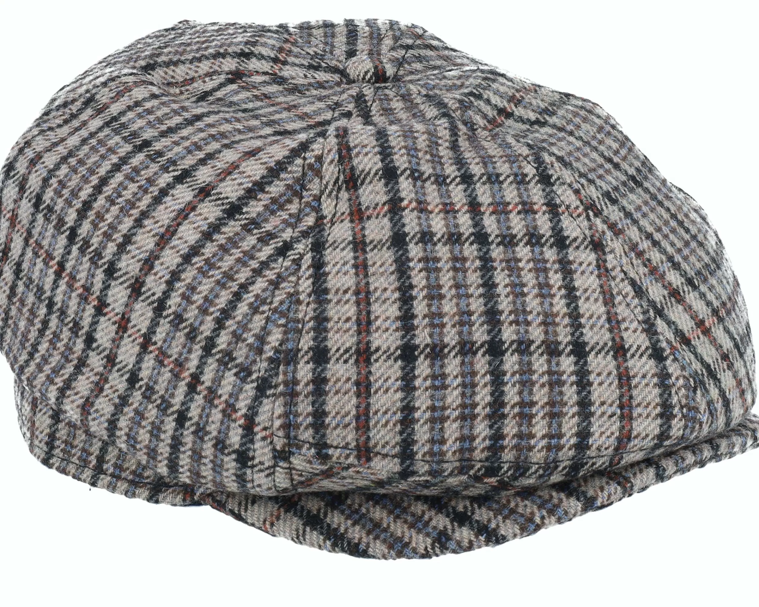 Barts Jamaica Cap Beige/Blue Flat Cap - -Unisex Flat Caps