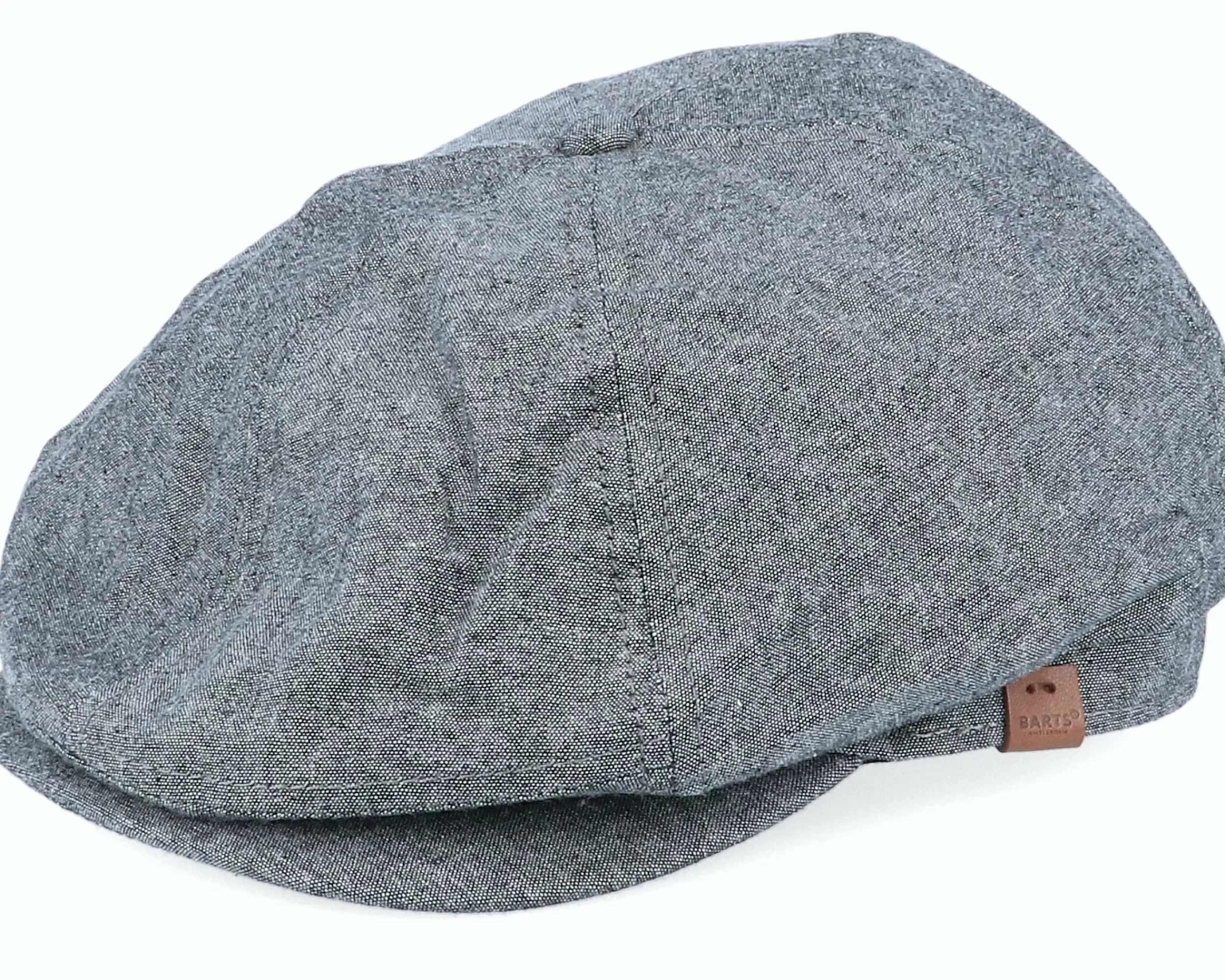 Barts Jamaica Cap Vintage Black Flat Cap - -Unisex Flat Caps